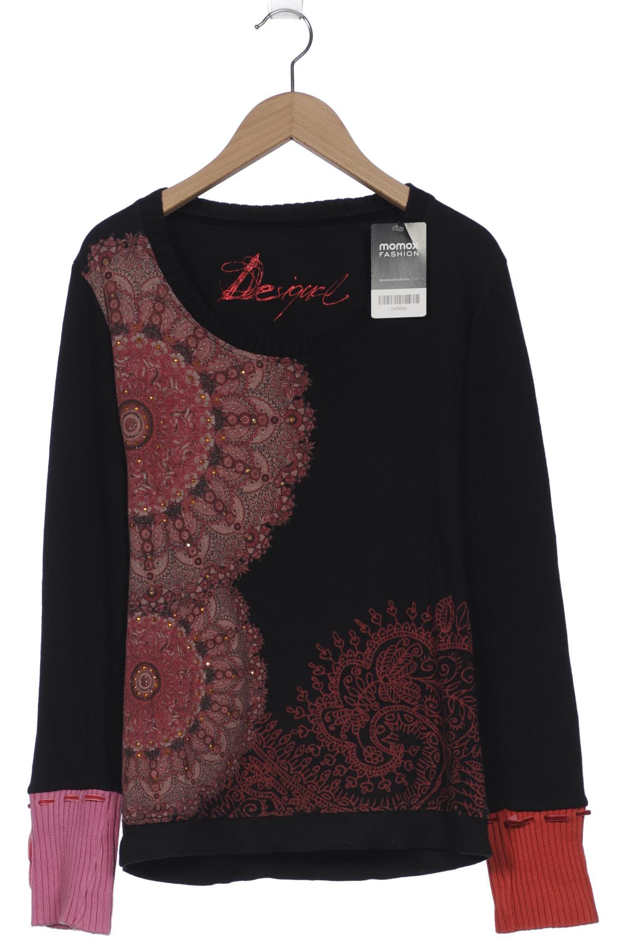 

Desigual Damen Langarmshirt, schwarz, Gr. 38