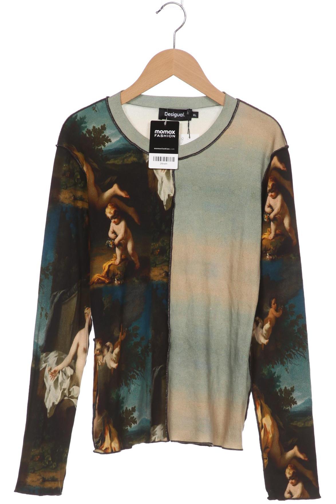

Desigual Damen Langarmshirt, grün, Gr. 44