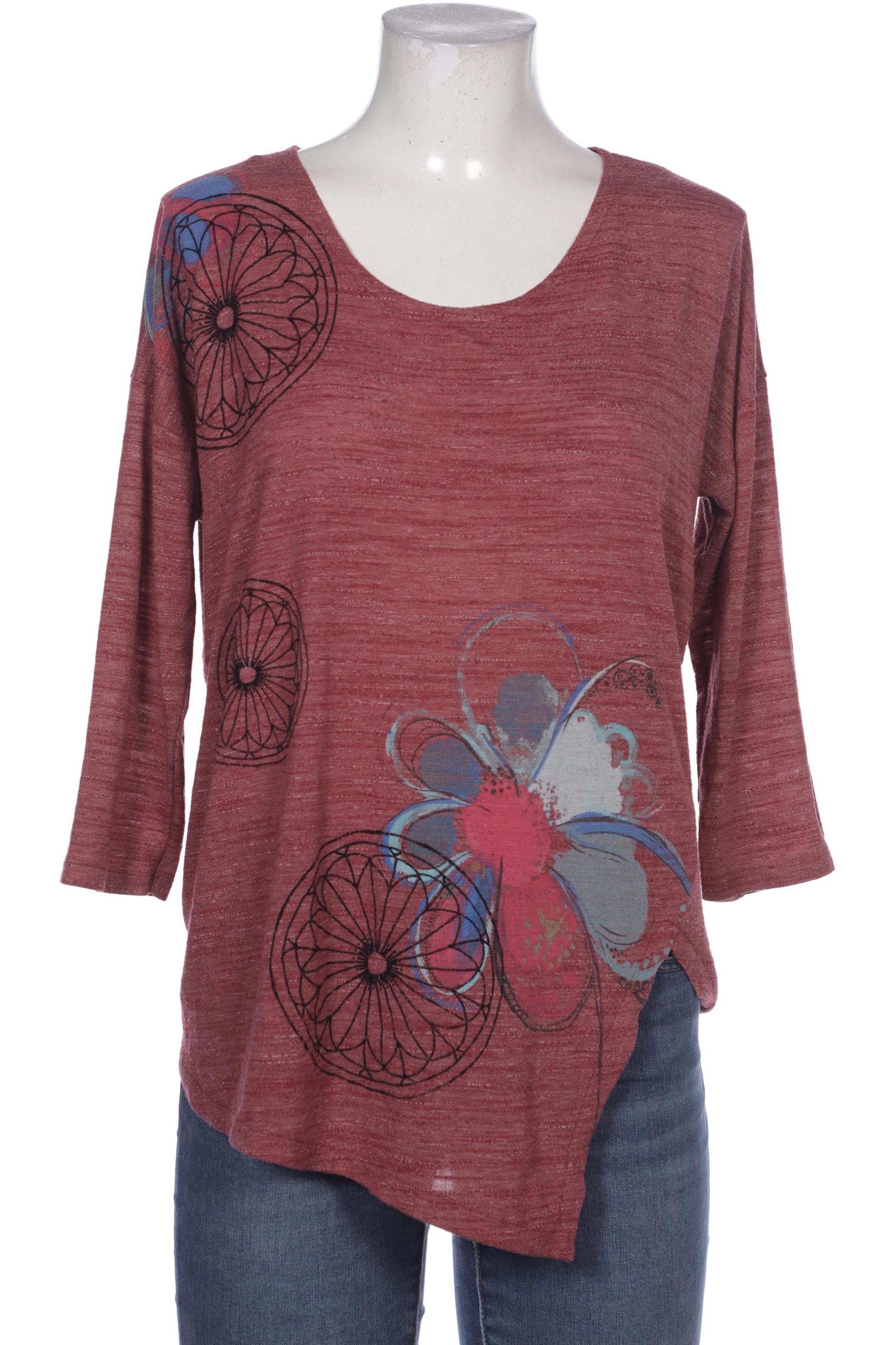 

Desigual Damen Langarmshirt, bordeaux, Gr. 38