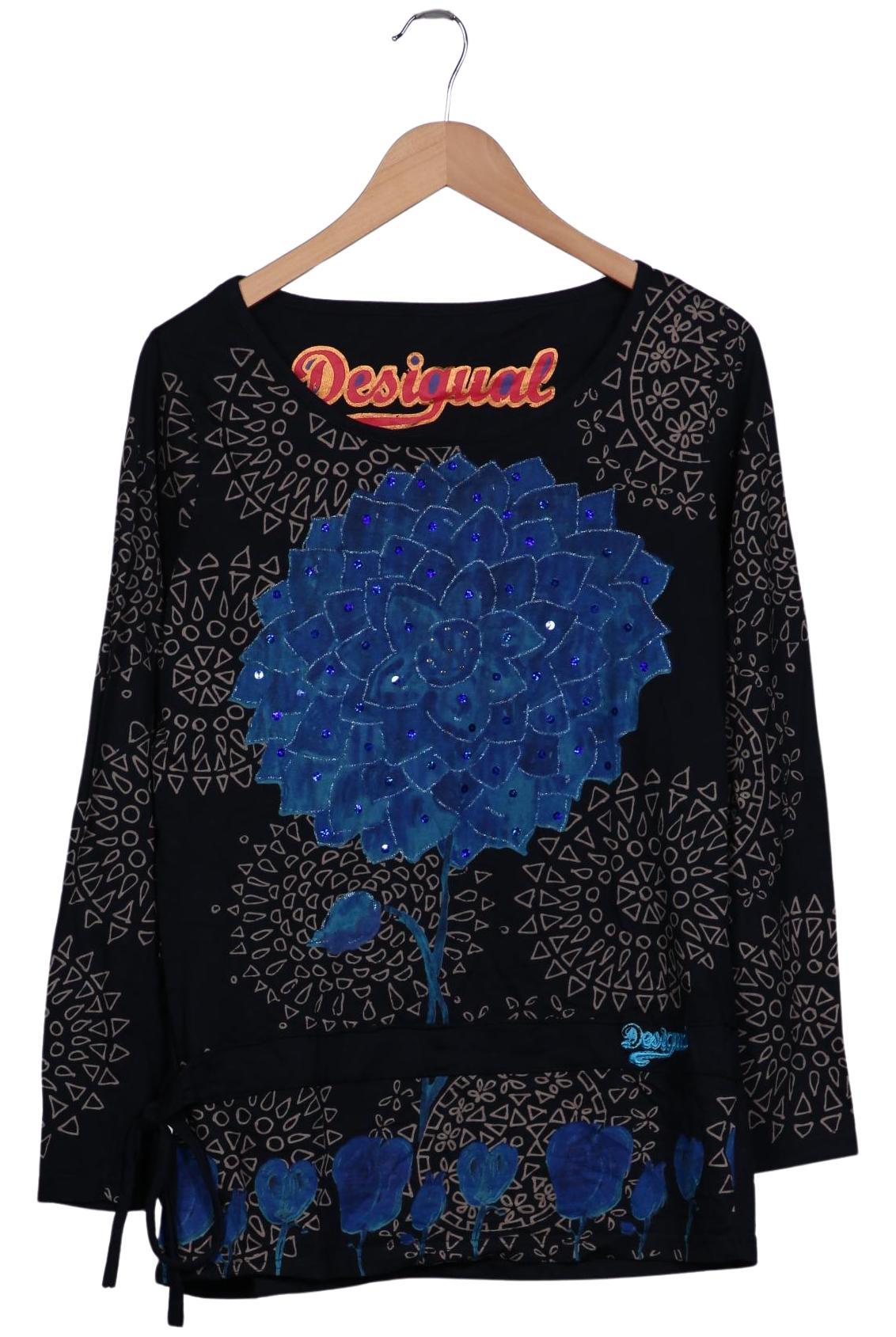 

Desigual Damen Langarmshirt, schwarz, Gr. 44