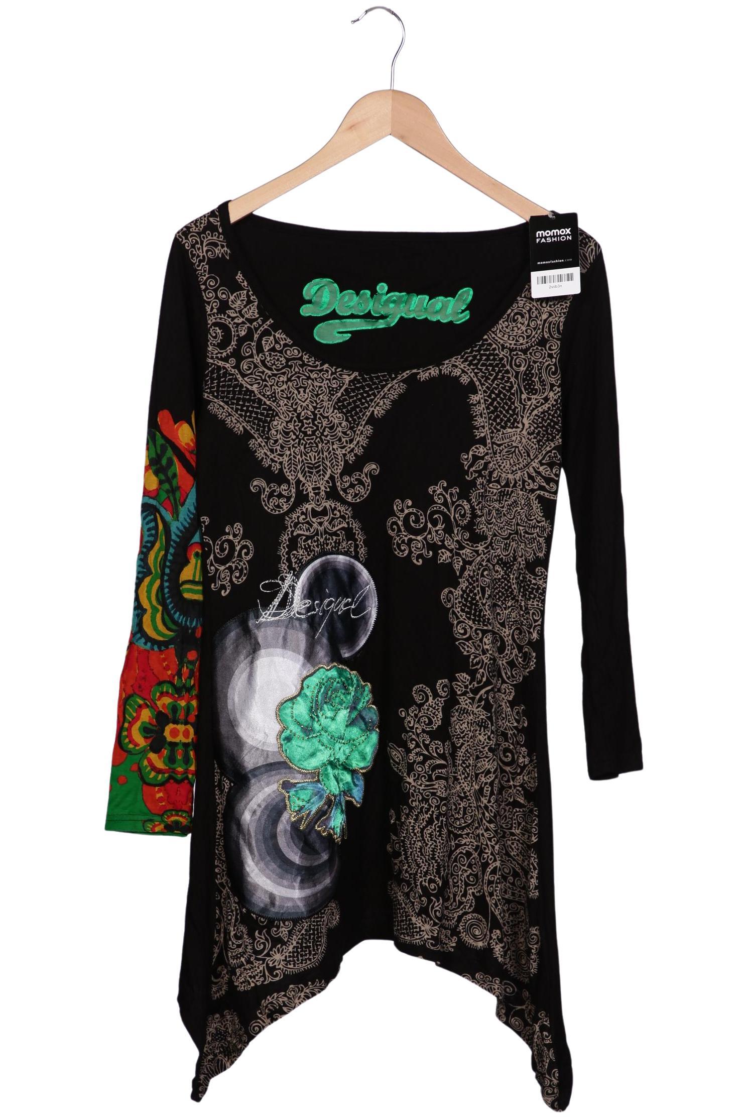 

Desigual Damen Langarmshirt, schwarz, Gr. 42