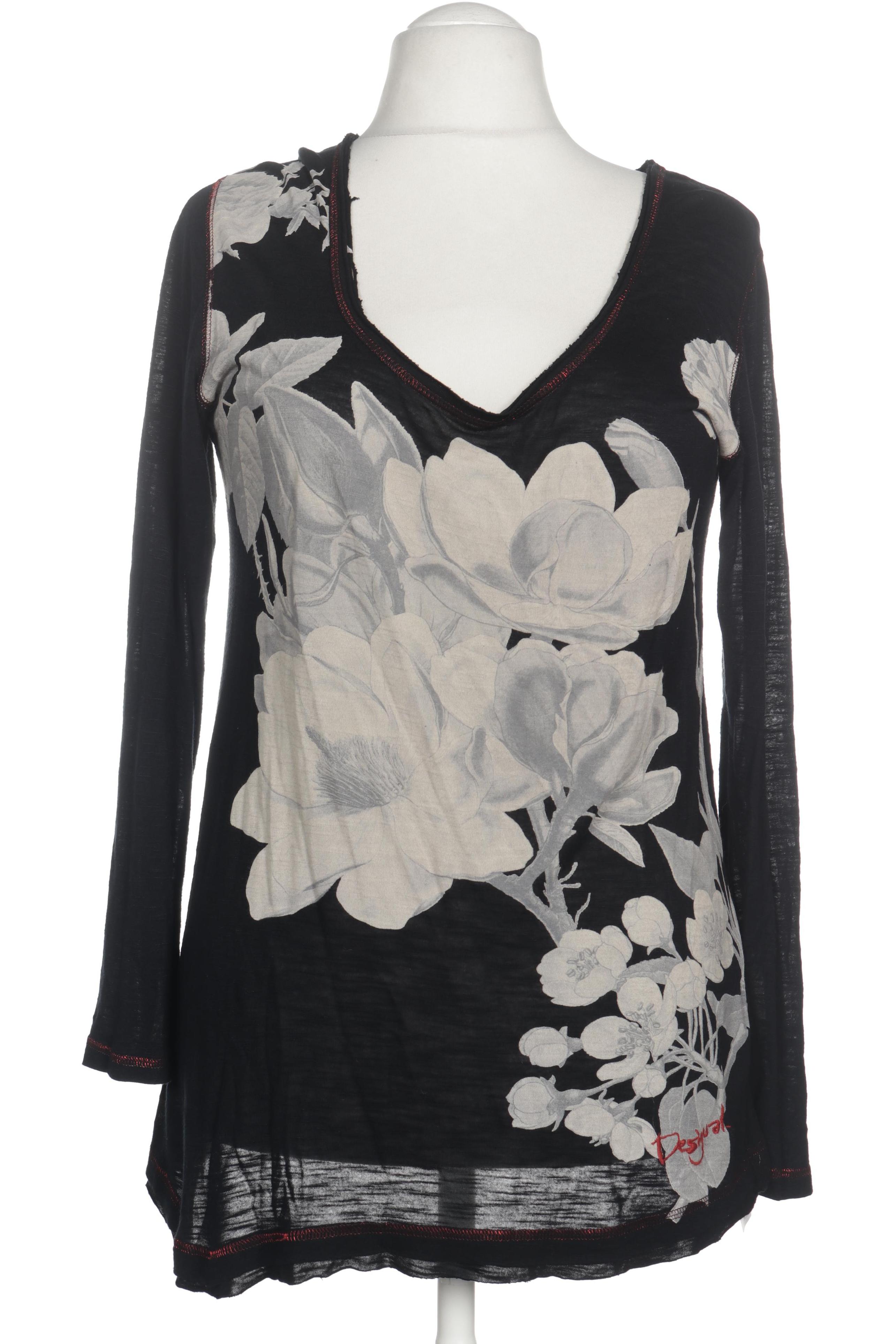 

Desigual Damen Langarmshirt, schwarz, Gr. 42