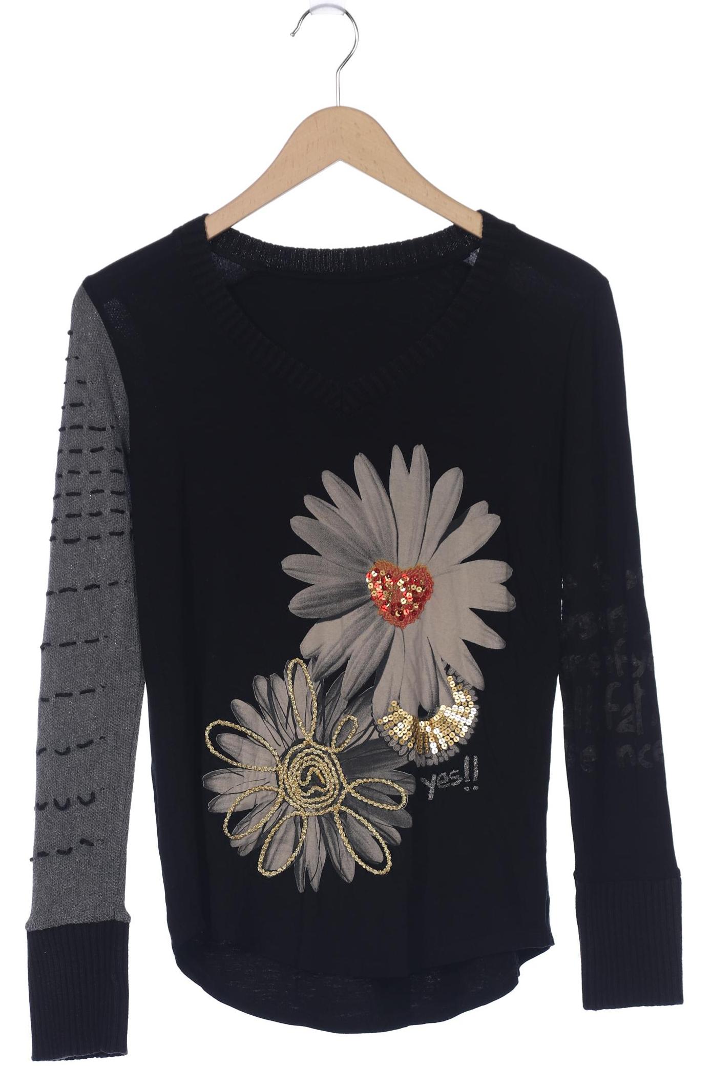 

Desigual Damen Langarmshirt, schwarz