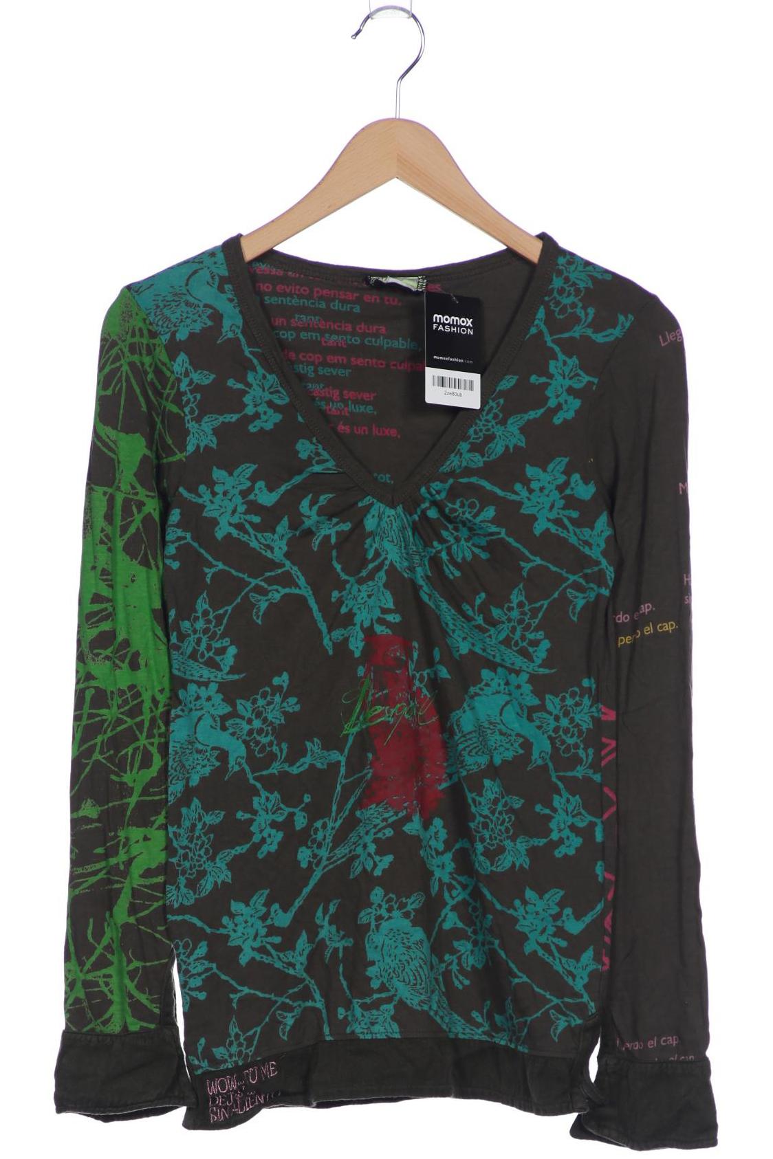 

Desigual Damen Langarmshirt, grün, Gr. 44