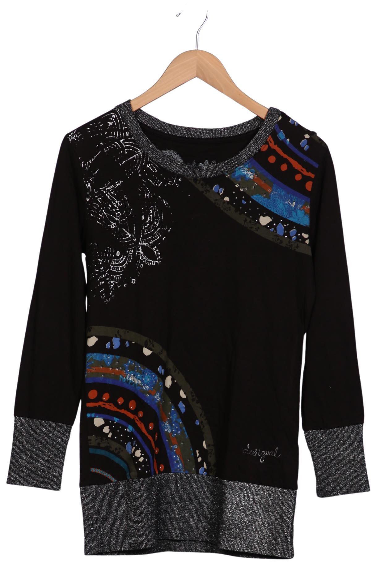 

Desigual Damen Langarmshirt, mehrfarbig, Gr. 42