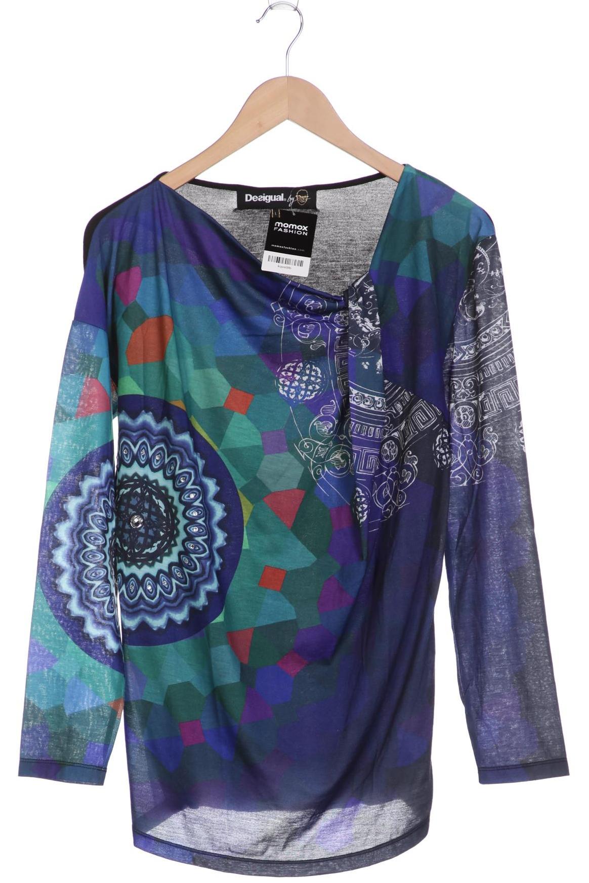 

Desigual Damen Langarmshirt, mehrfarbig, Gr. 42