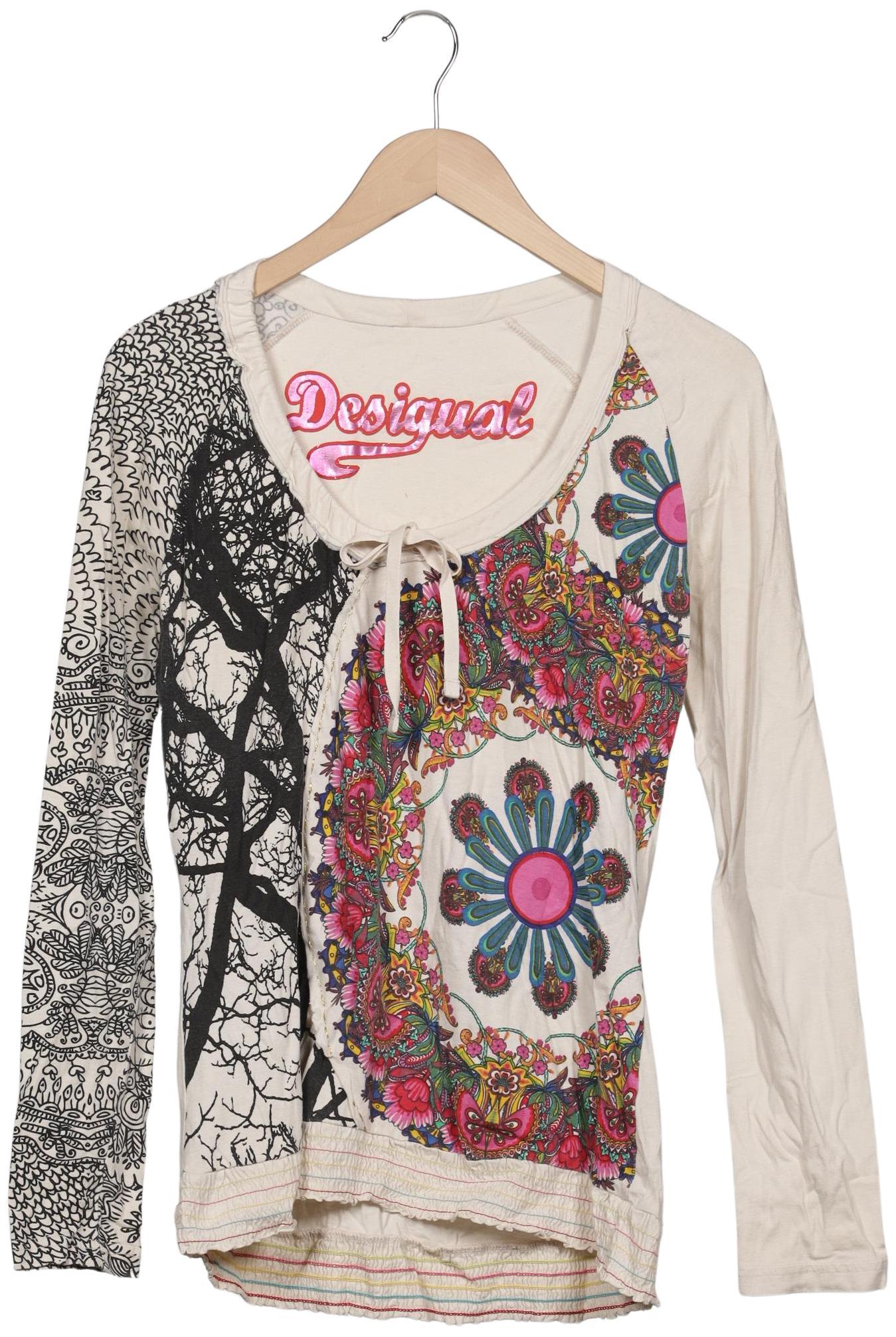 

Desigual Damen Langarmshirt, mehrfarbig, Gr. 44