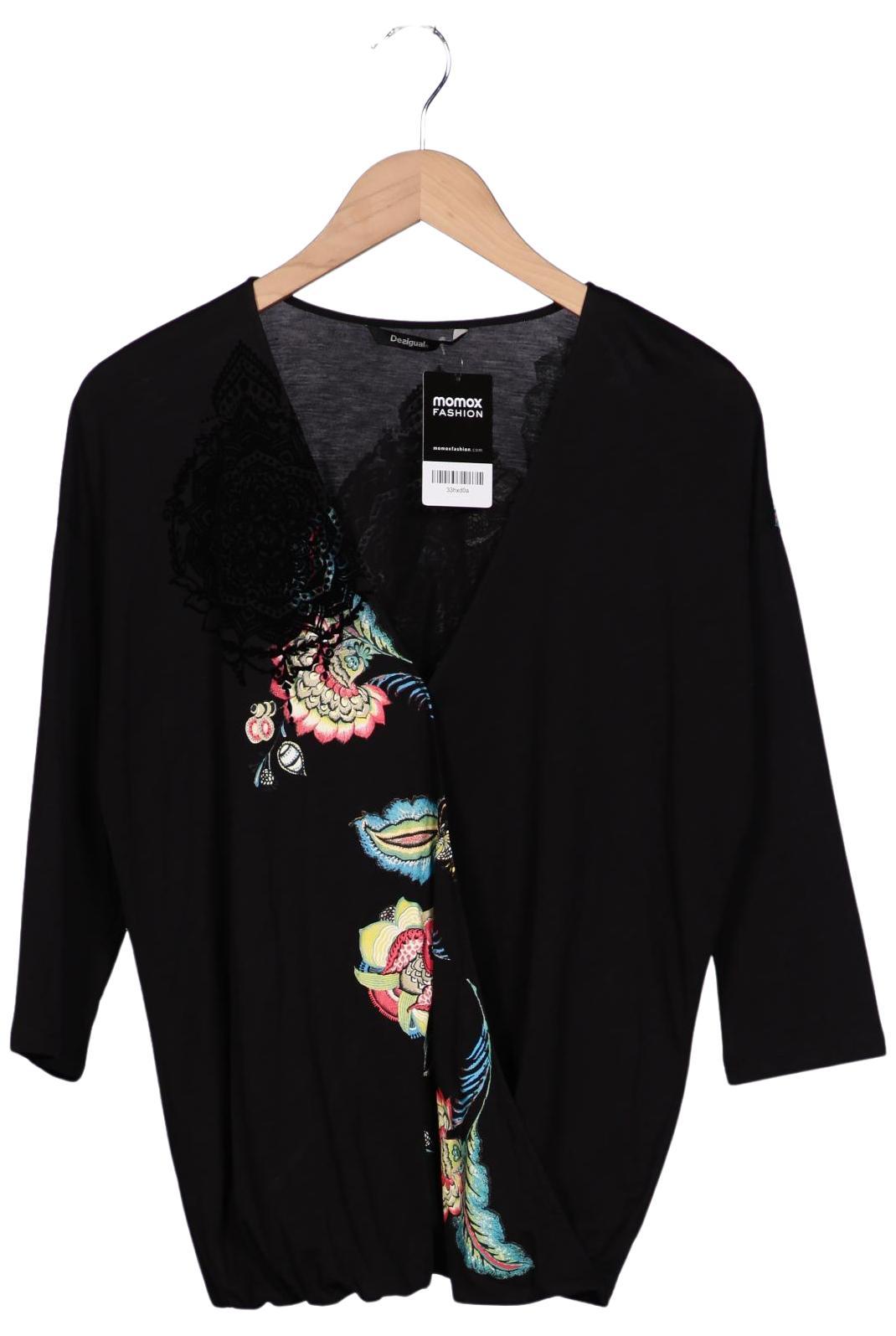 

Desigual Damen Langarmshirt, schwarz, Gr. 36