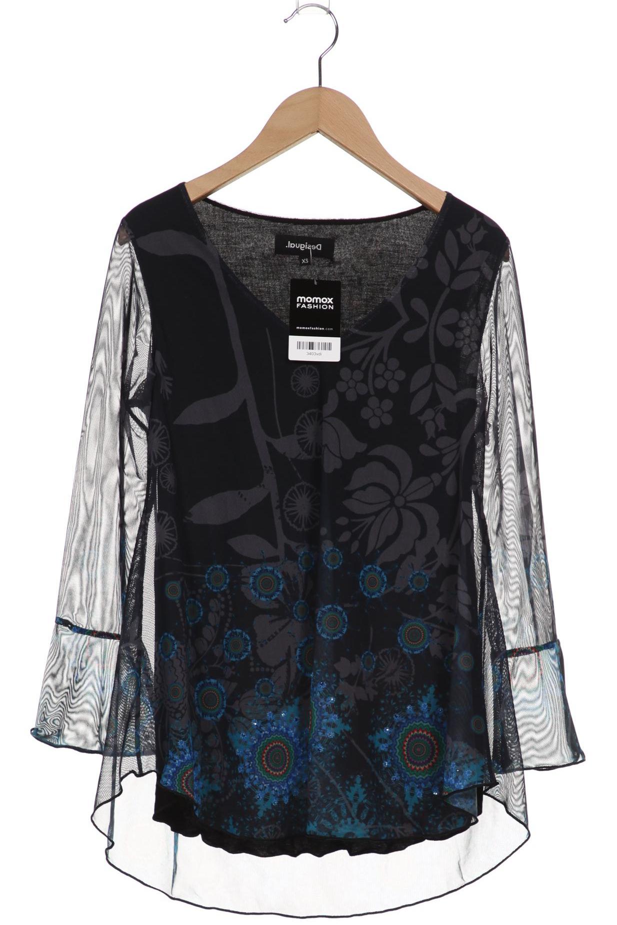 

Desigual Damen Langarmshirt, blau