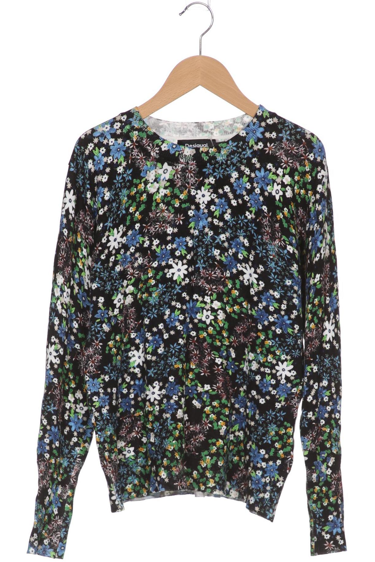 

Desigual Damen Langarmshirt, blau, Gr. 42