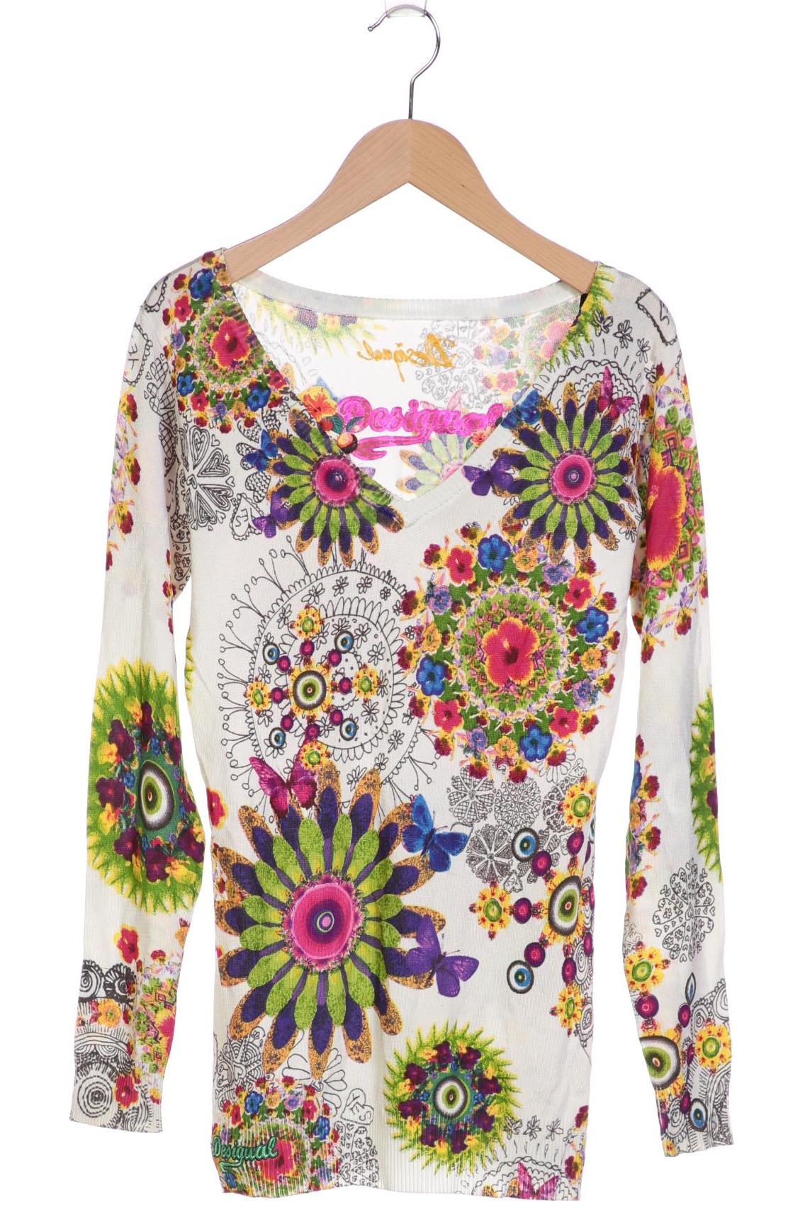 

Desigual Damen Langarmshirt, weiß, Gr. 34