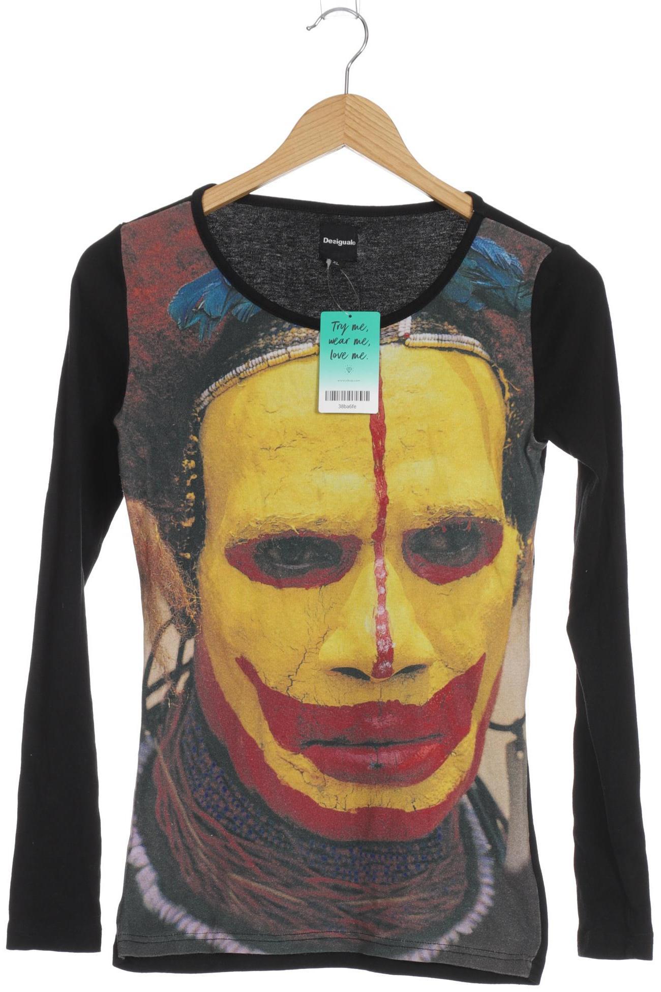 

Desigual Damen Langarmshirt, mehrfarbig, Gr.