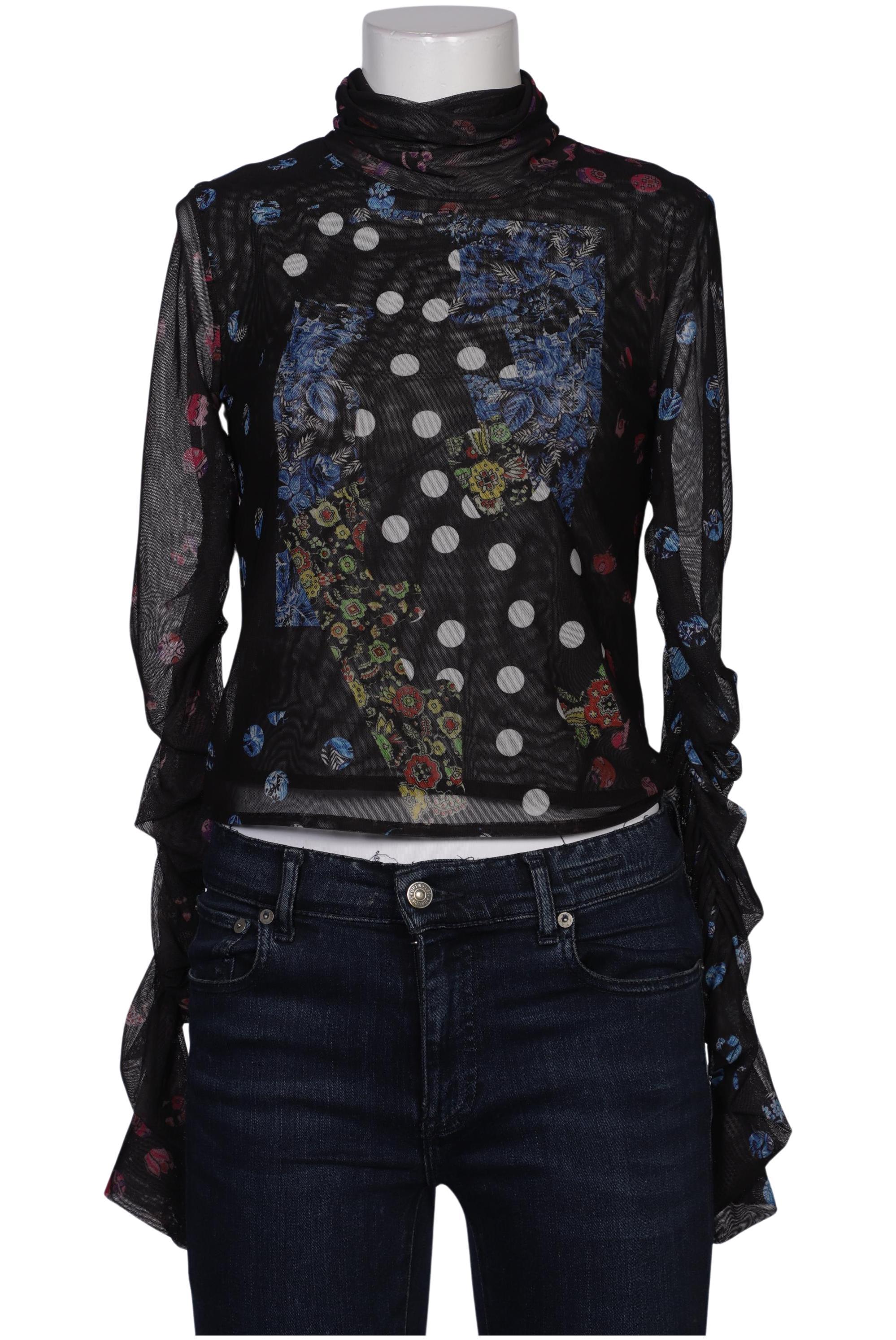 

Desigual Damen Langarmshirt, schwarz, Gr. 38