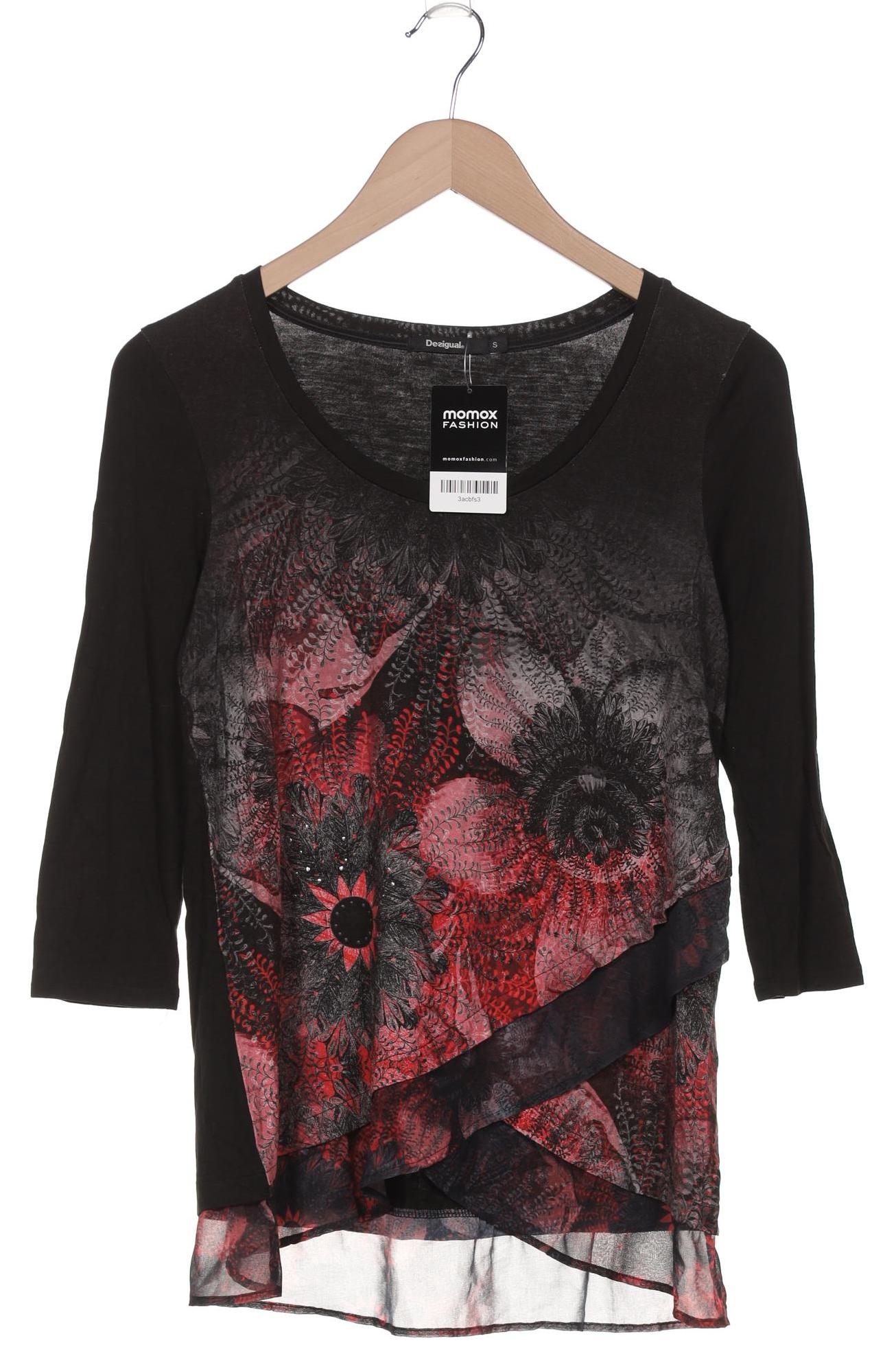

Desigual Damen Langarmshirt, schwarz, Gr. 36