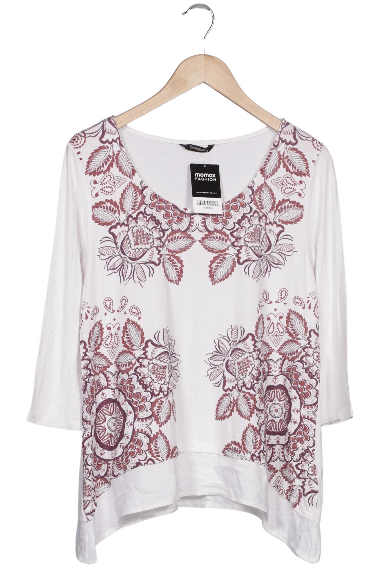 

Desigual Damen Langarmshirt, weiß, Gr. 42