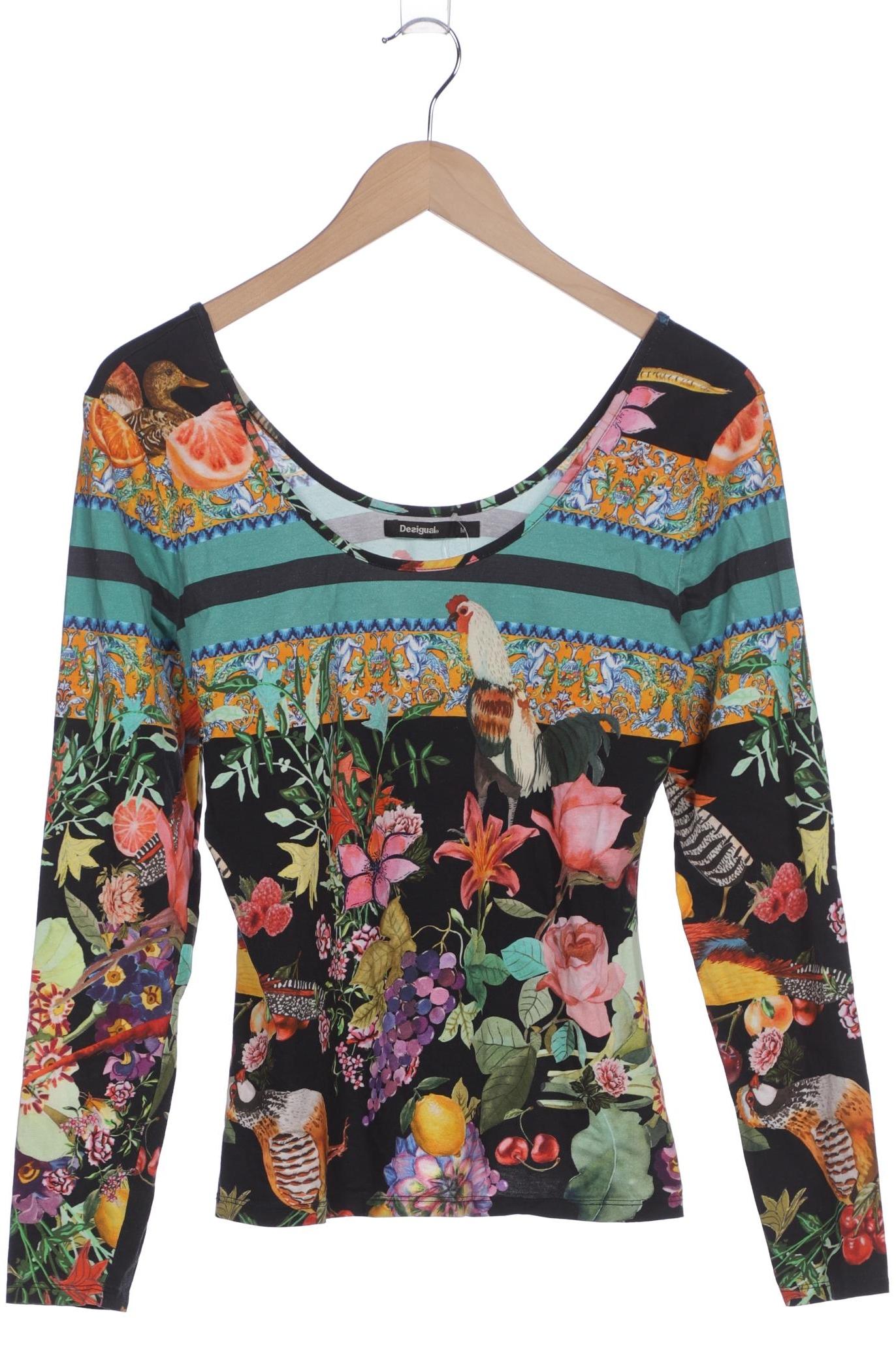 

Desigual Damen Langarmshirt, mehrfarbig, Gr. 38