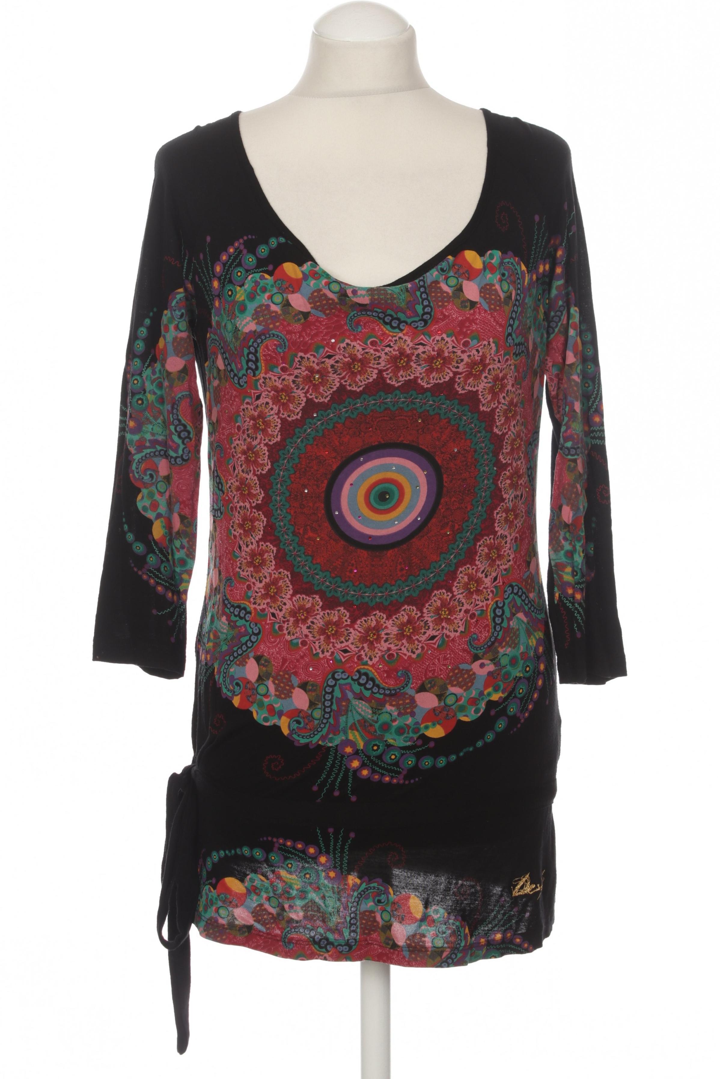 

Desigual Damen Langarmshirt, schwarz, Gr.