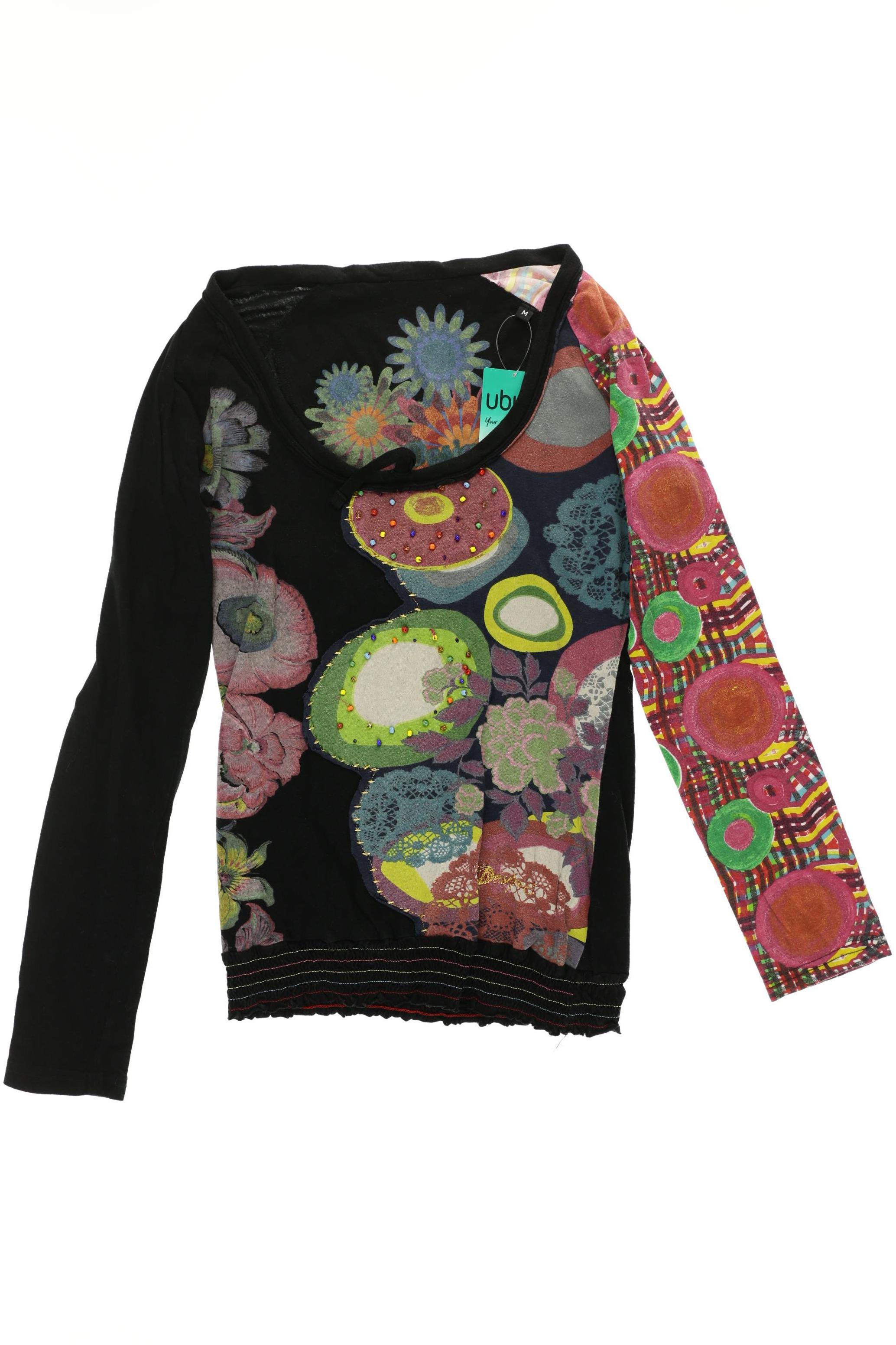 

Desigual Damen Langarmshirt, schwarz, Gr.