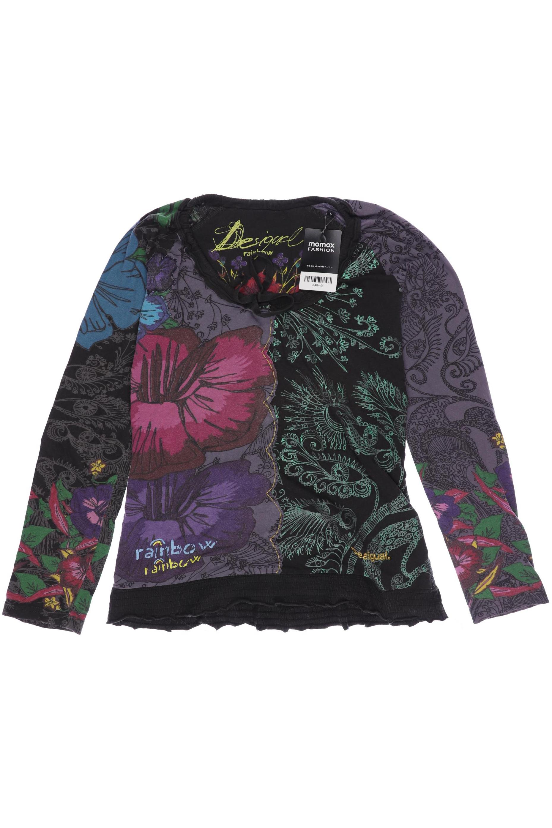 

Desigual Damen Langarmshirt, braun, Gr. 42