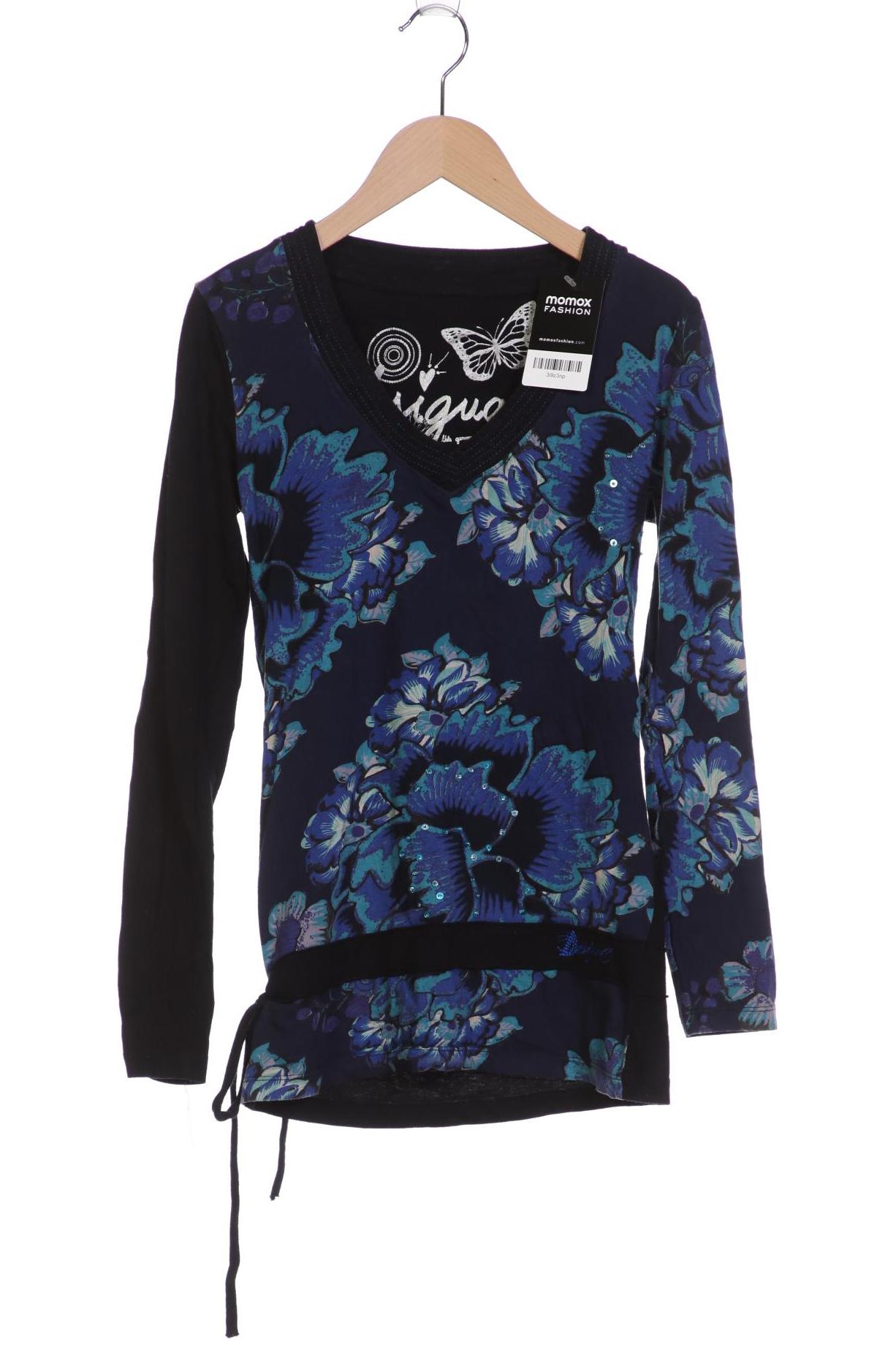 

Desigual Damen Langarmshirt, marineblau