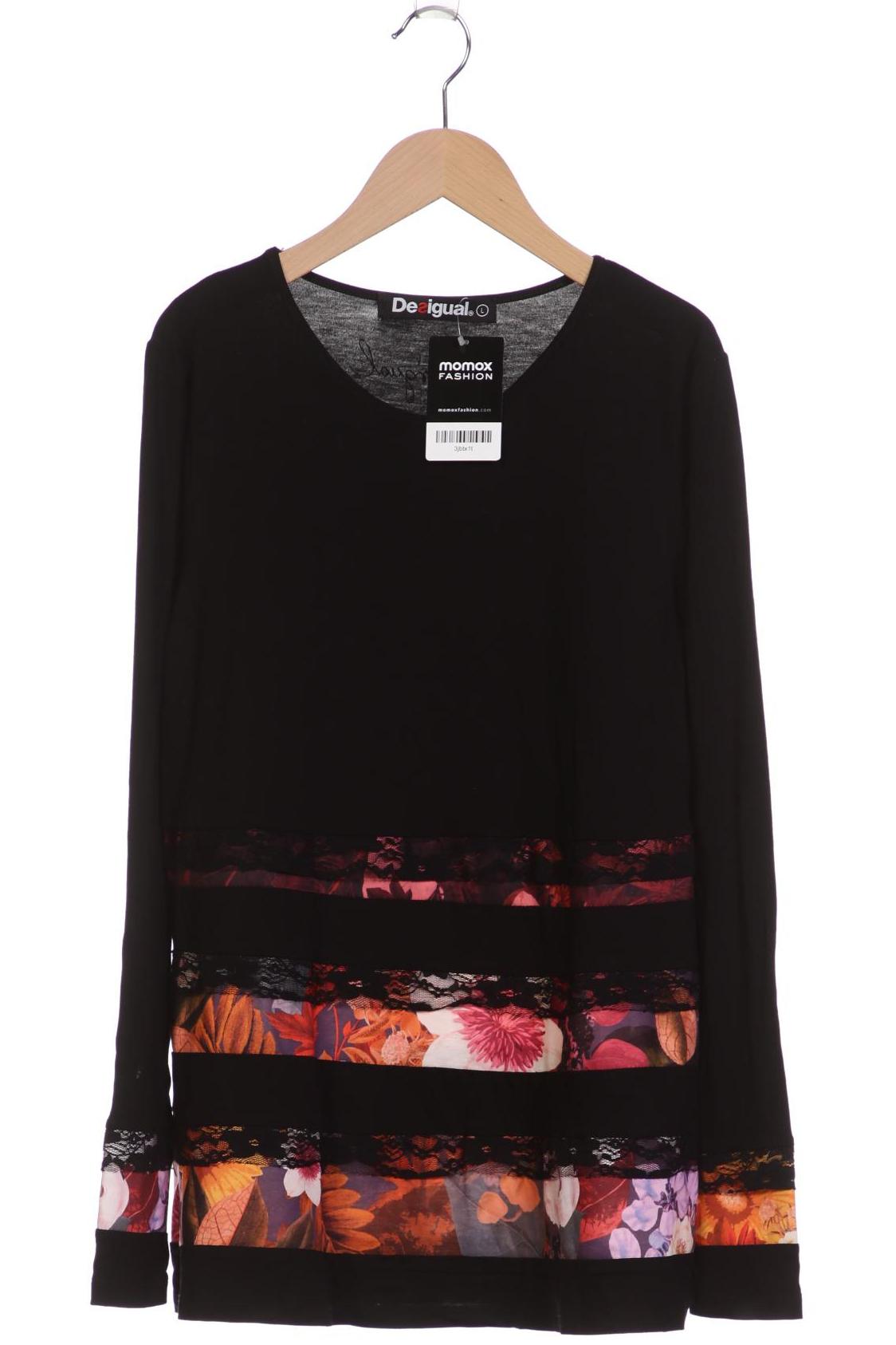 

Desigual Damen Langarmshirt, schwarz, Gr. 42