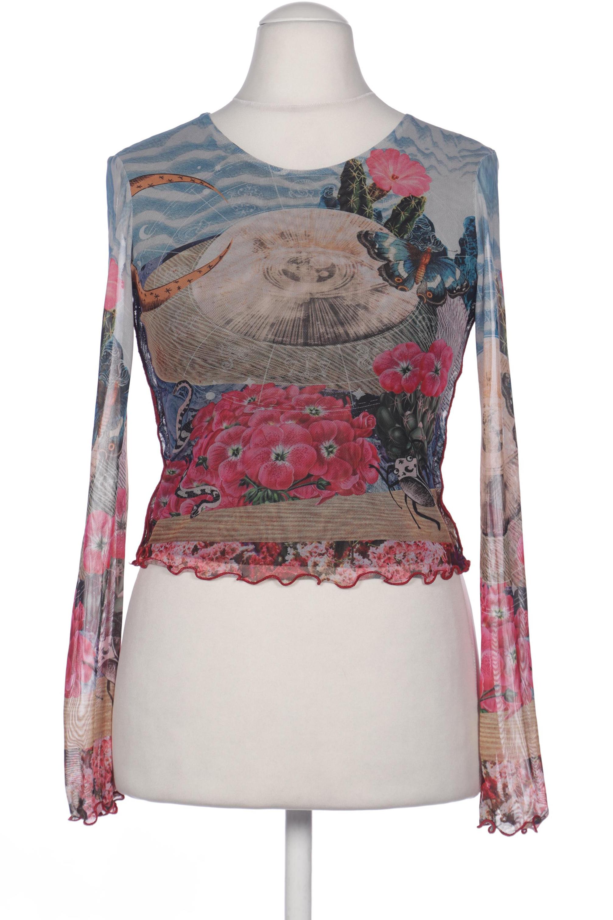 

Desigual Damen Langarmshirt, mehrfarbig, Gr. 38