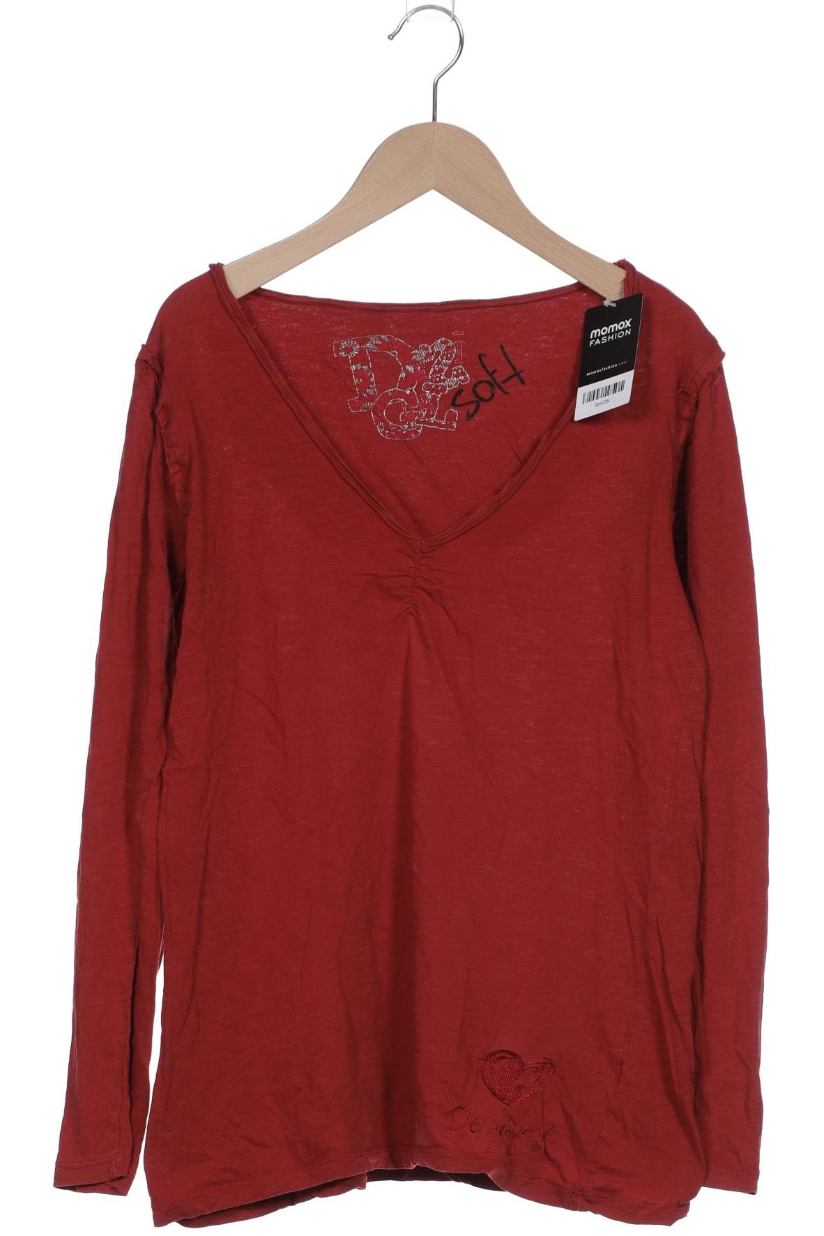 

Desigual Damen Langarmshirt, rot, Gr. 44