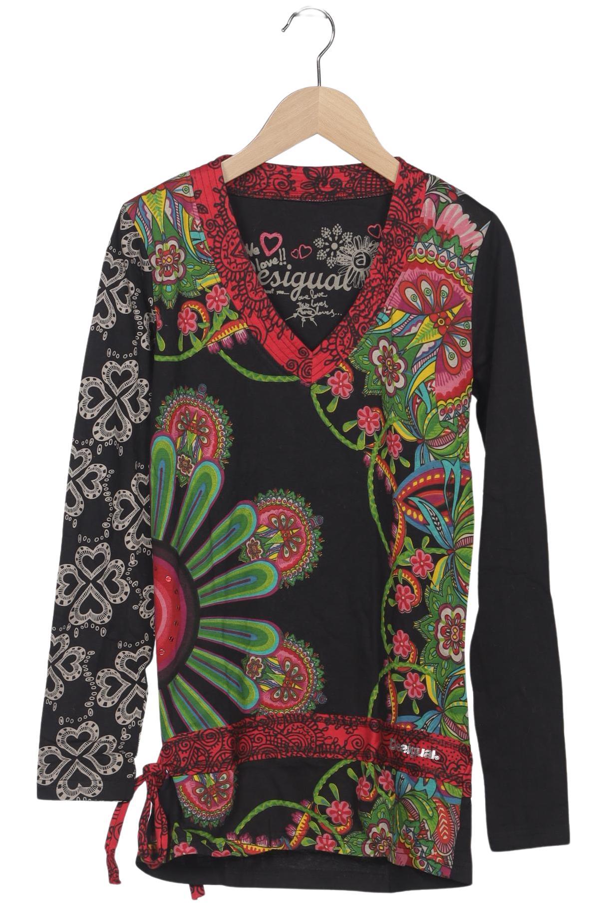 

Desigual Damen Langarmshirt, mehrfarbig, Gr. 38