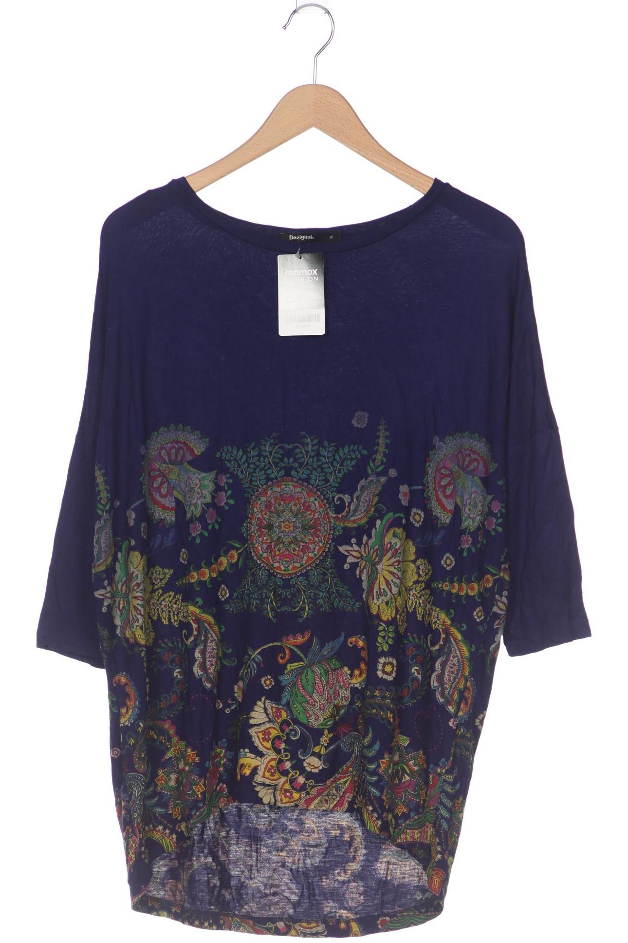 

Desigual Damen Langarmshirt, marineblau, Gr. 38