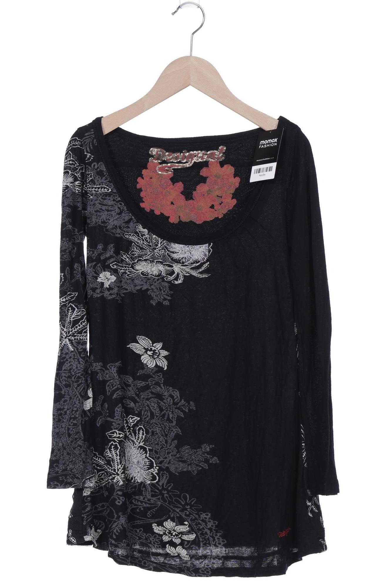 

Desigual Damen Langarmshirt, schwarz, Gr. 36