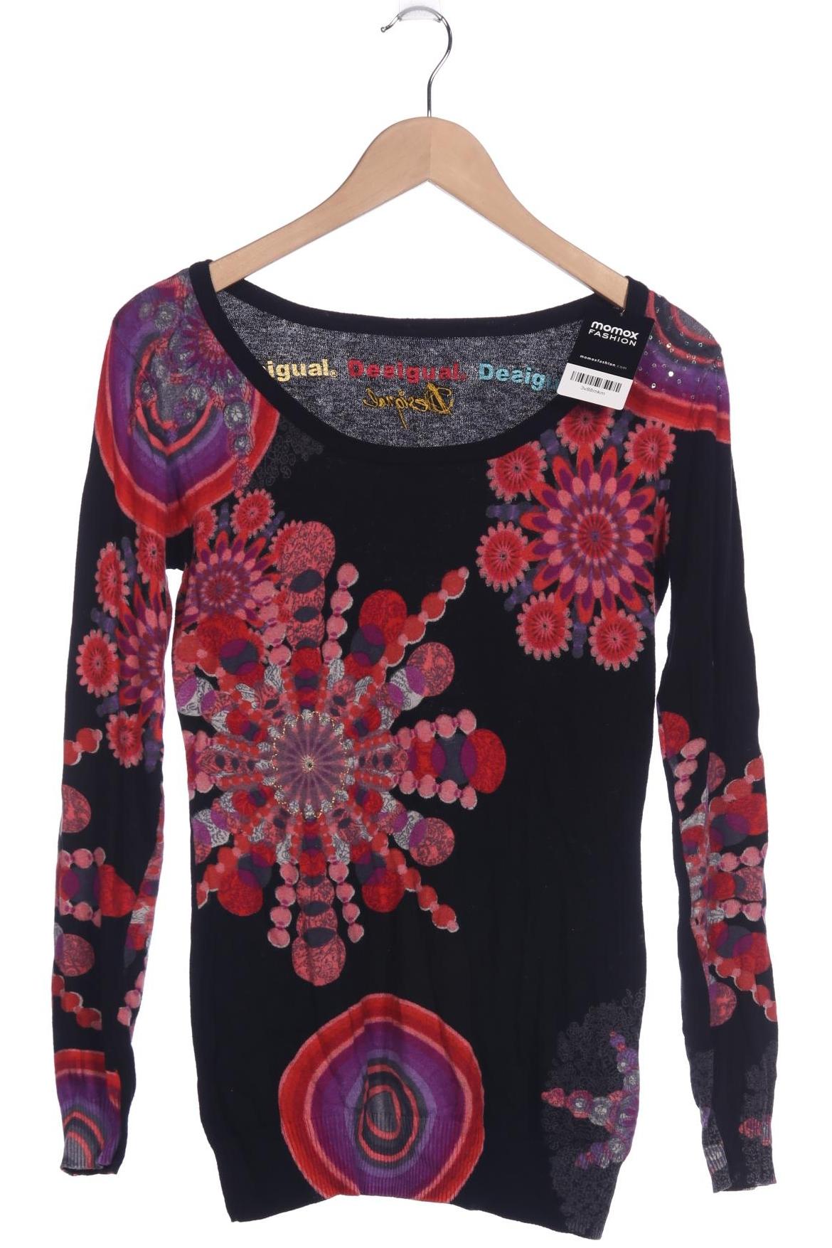 

Desigual Damen Langarmshirt, schwarz, Gr. 36