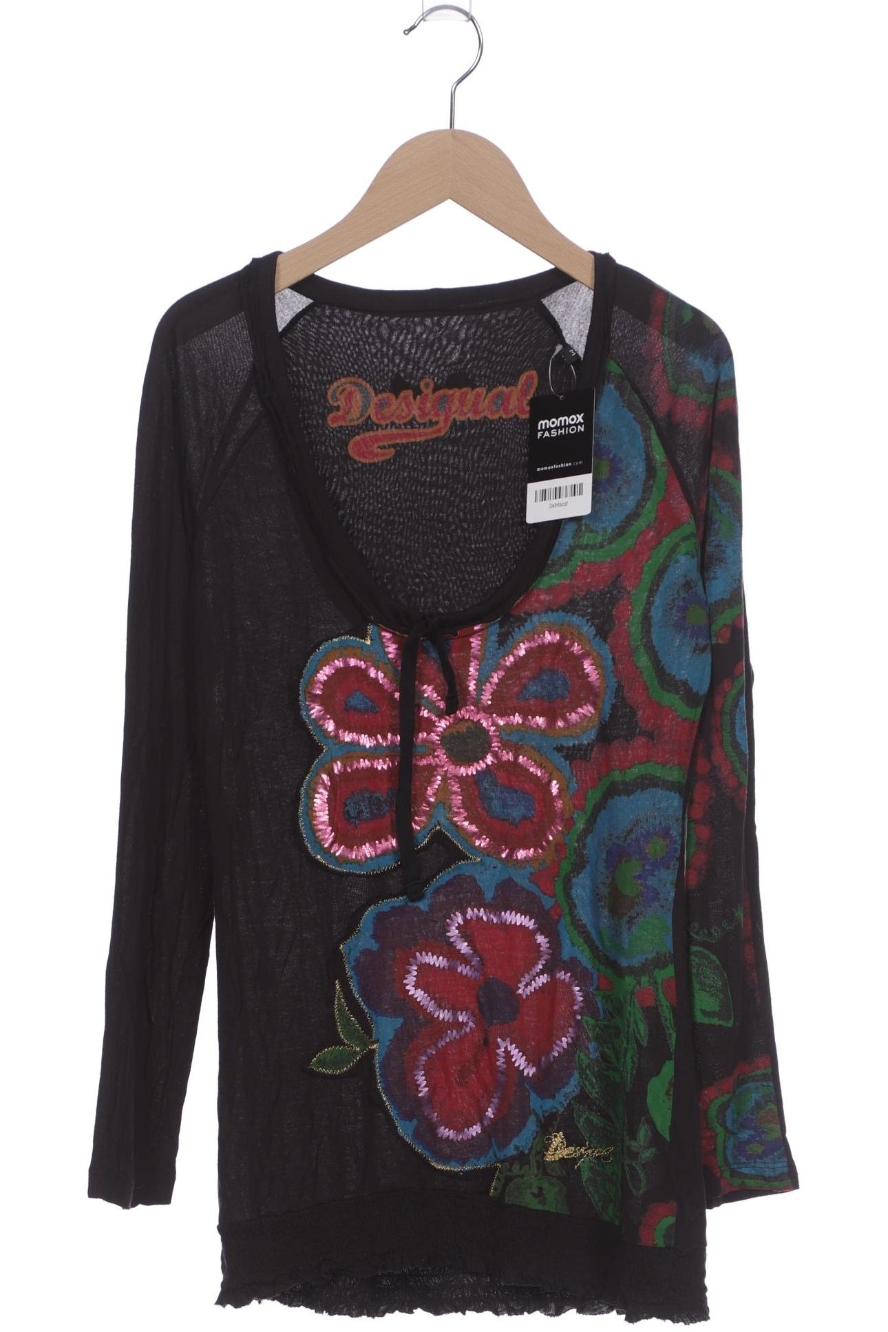 

Desigual Damen Langarmshirt, schwarz, Gr. 38