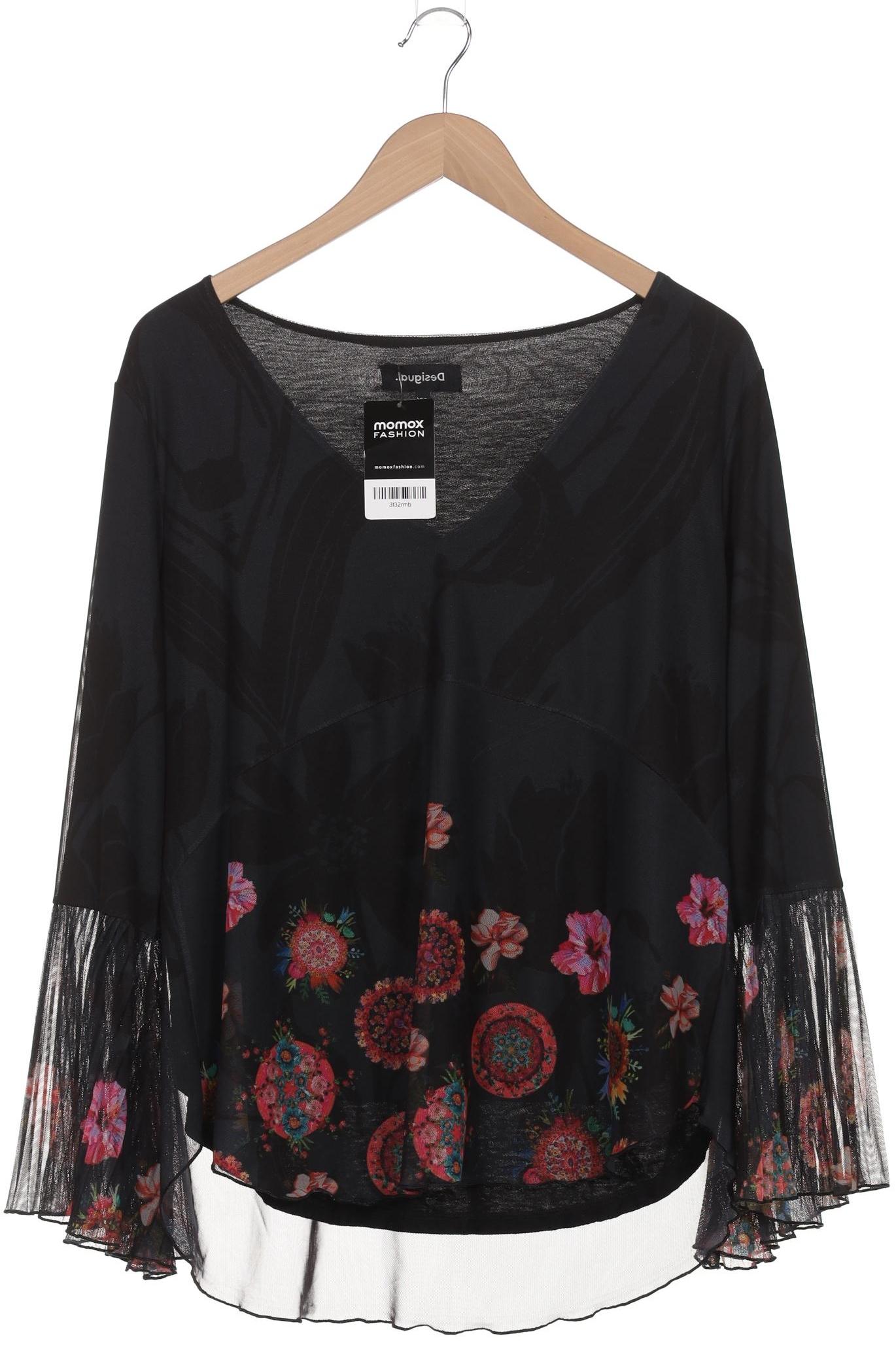 

Desigual Damen Langarmshirt, marineblau, Gr. 46