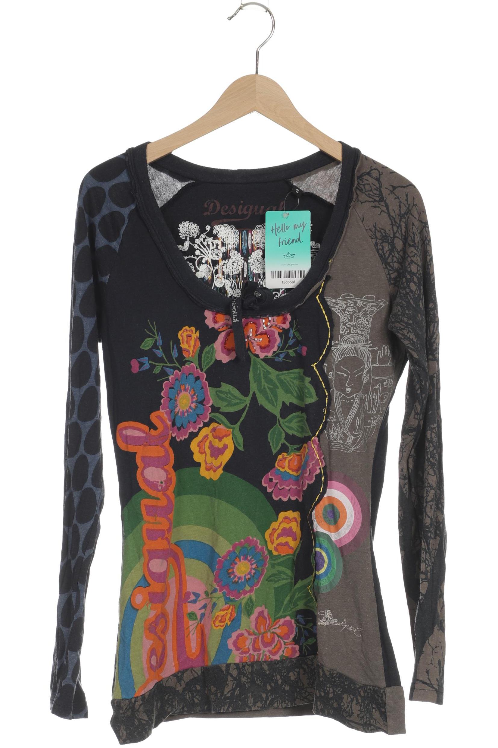 

Desigual Damen Langarmshirt, mehrfarbig, Gr. 36