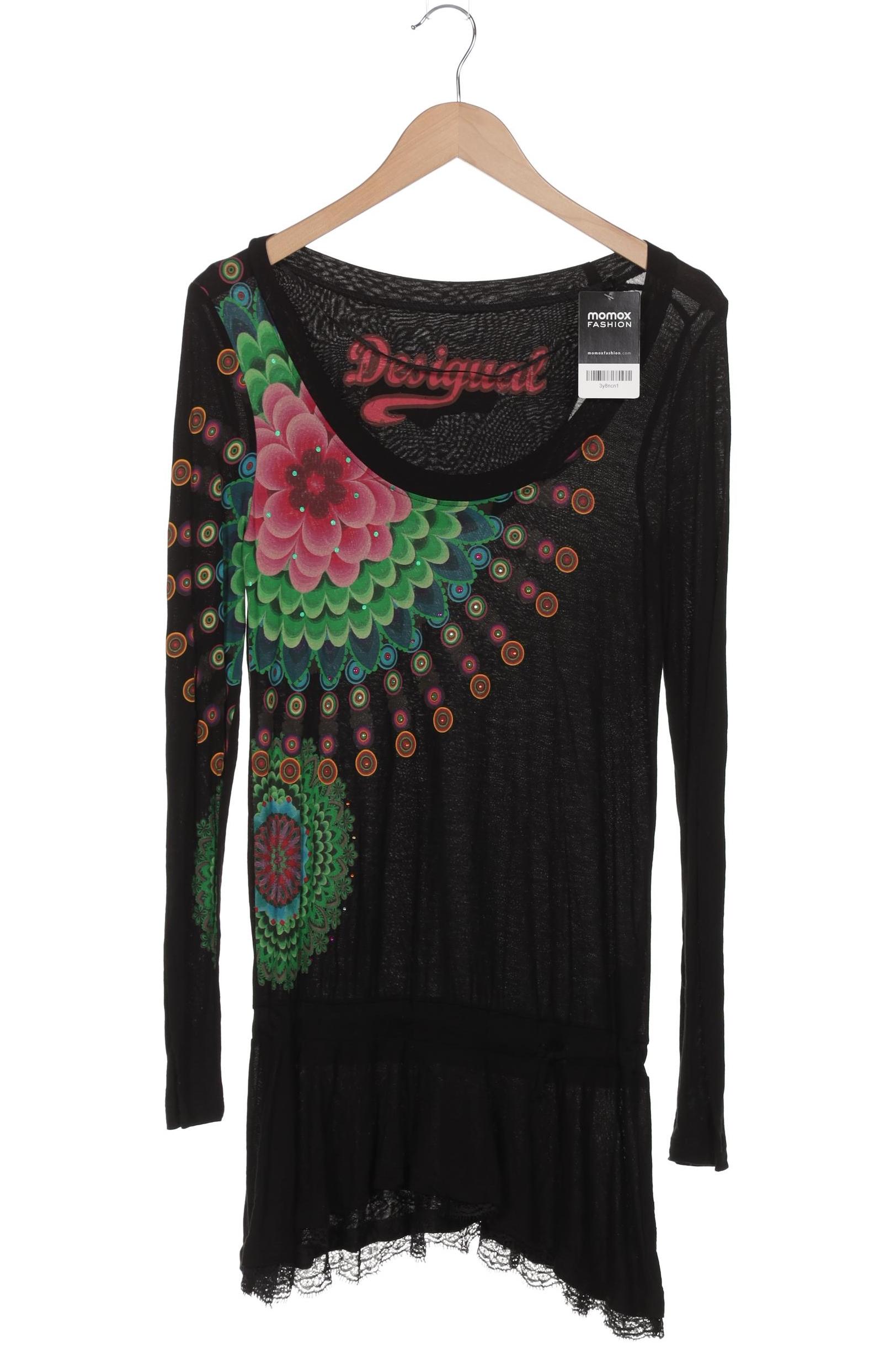 

Desigual Damen Langarmshirt, schwarz, Gr. 38