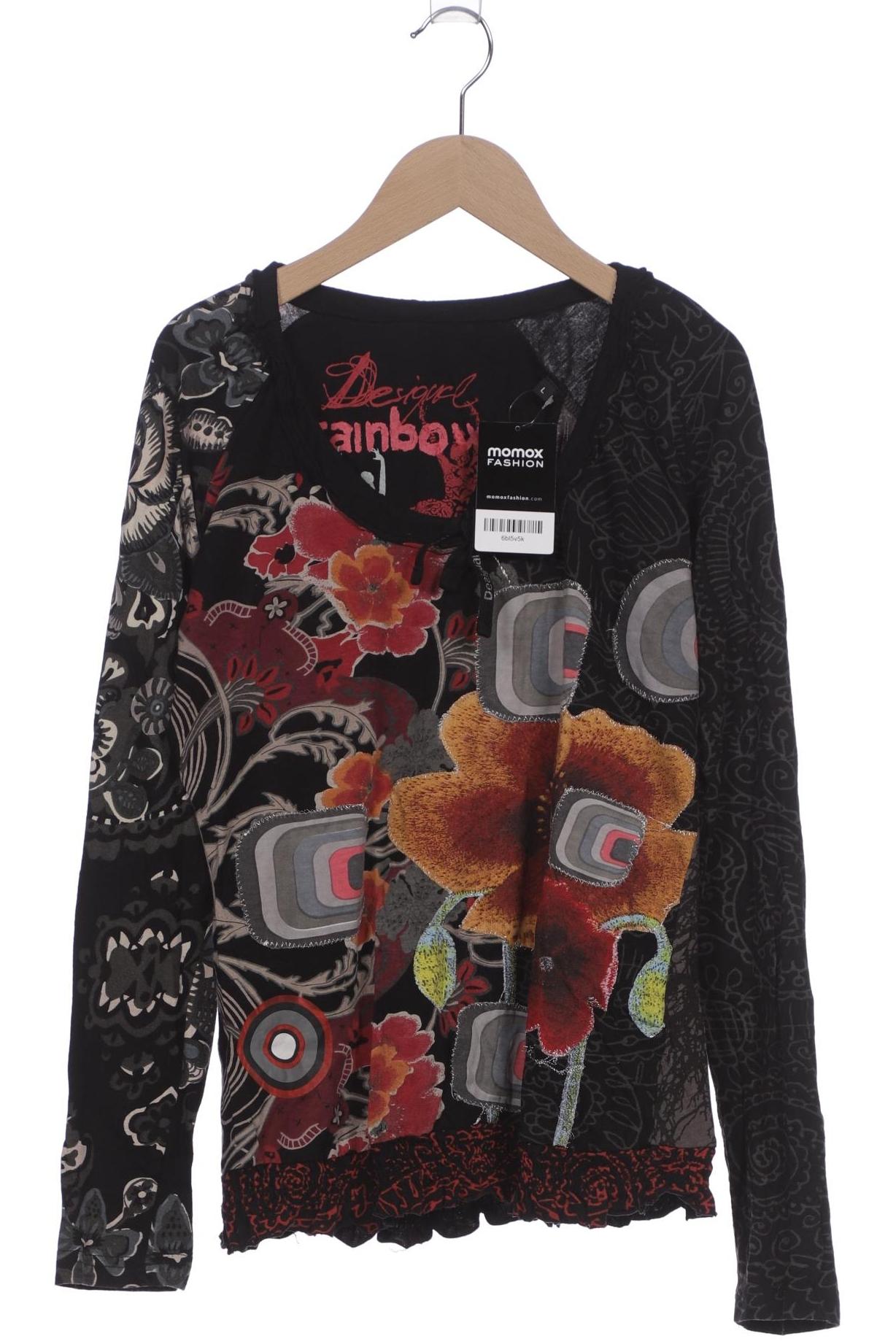 

Desigual Damen Langarmshirt, schwarz, Gr. 42