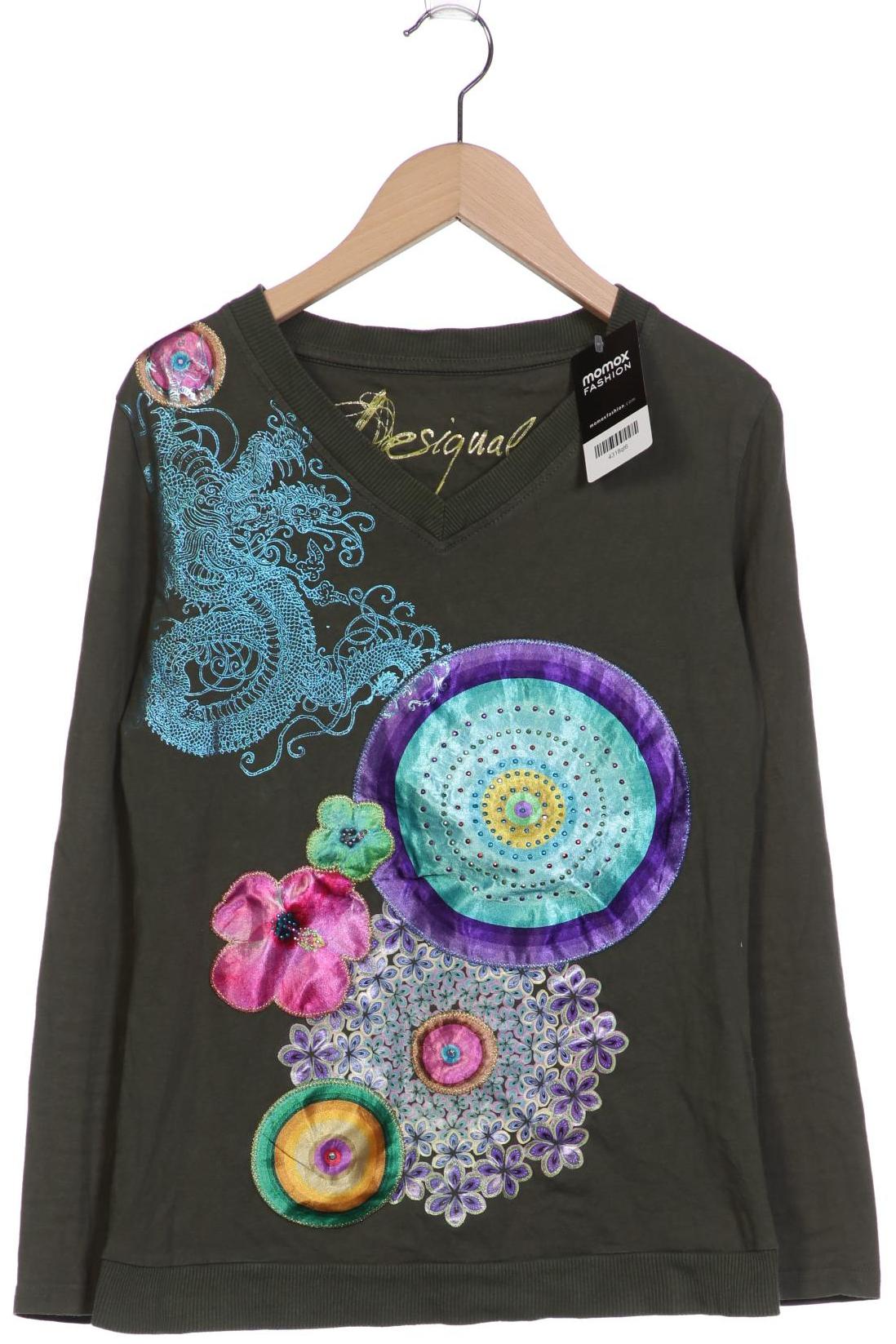 

Desigual Damen Langarmshirt, grün