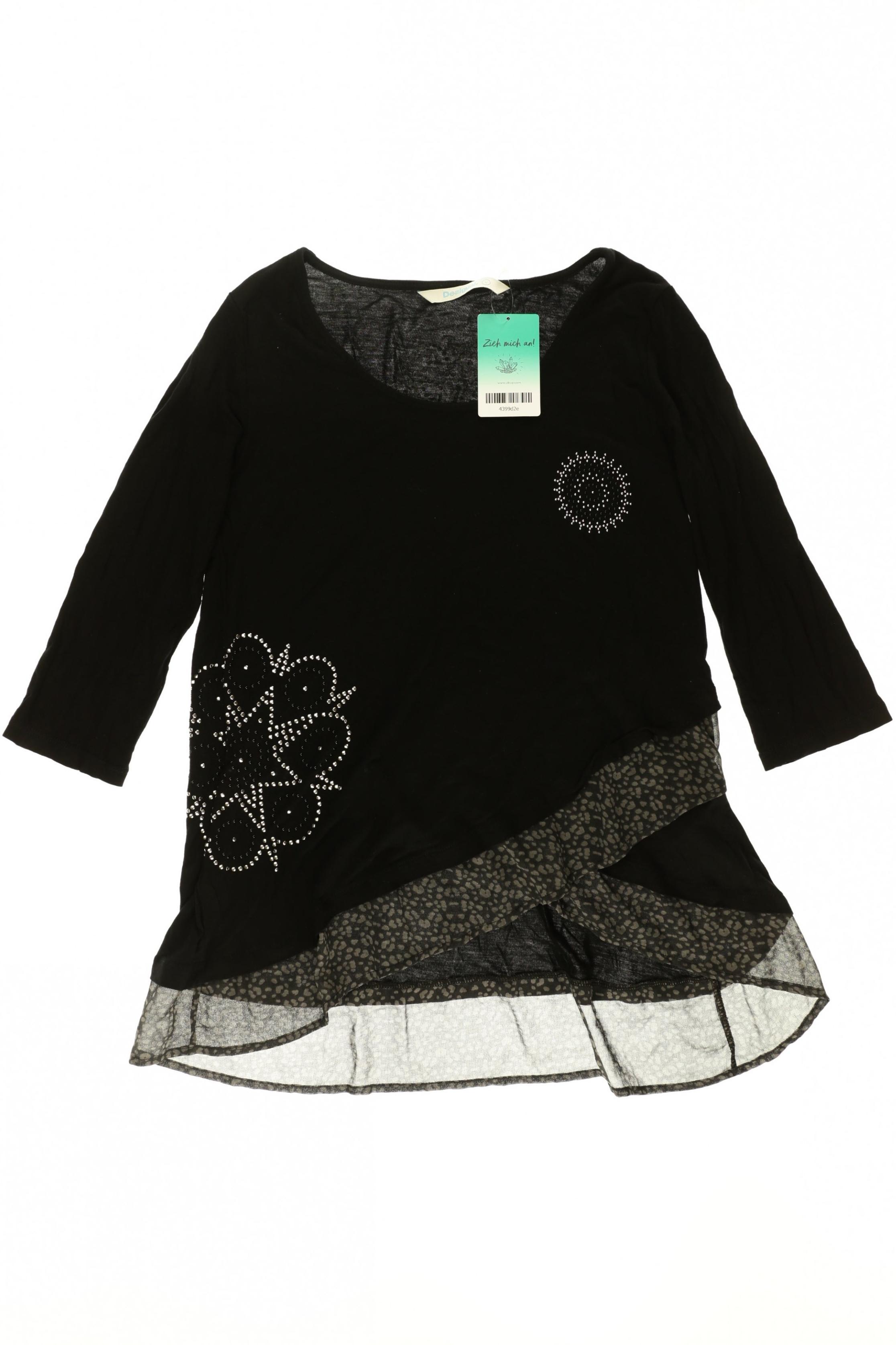 

Desigual Damen Langarmshirt, schwarz, Gr.