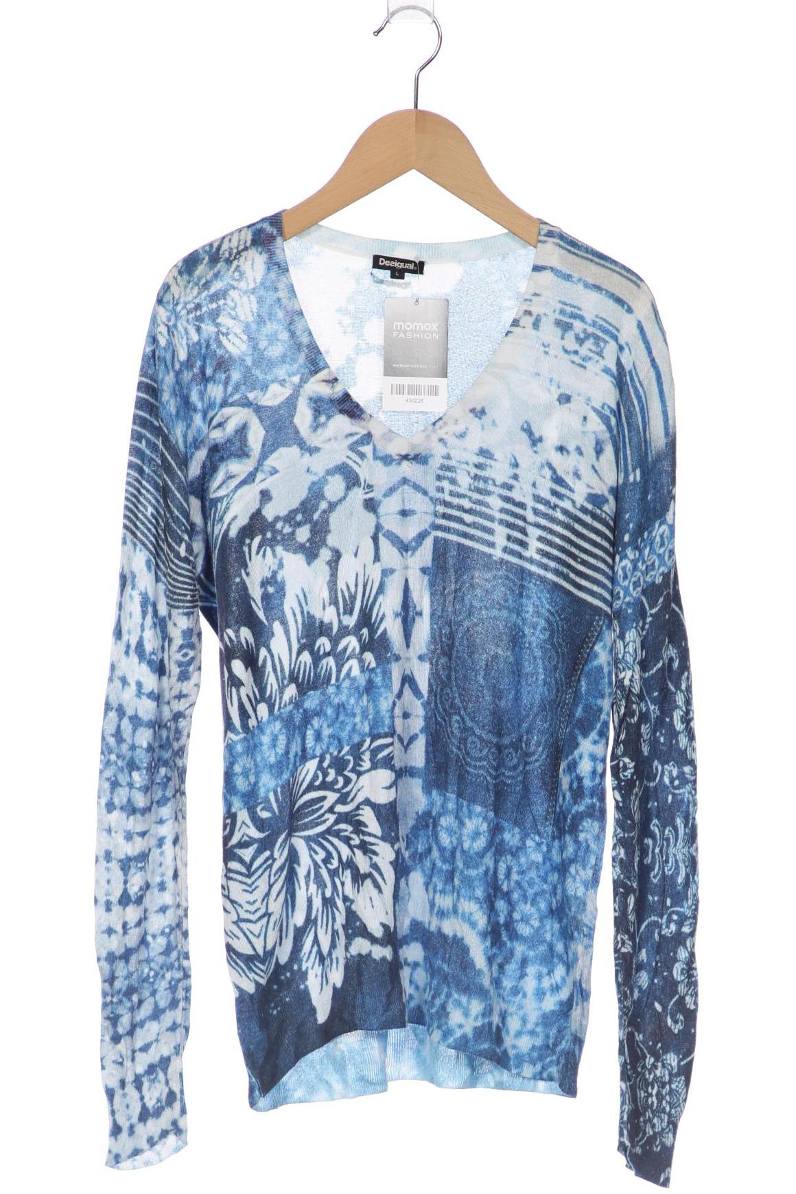 

Desigual Damen Langarmshirt, blau