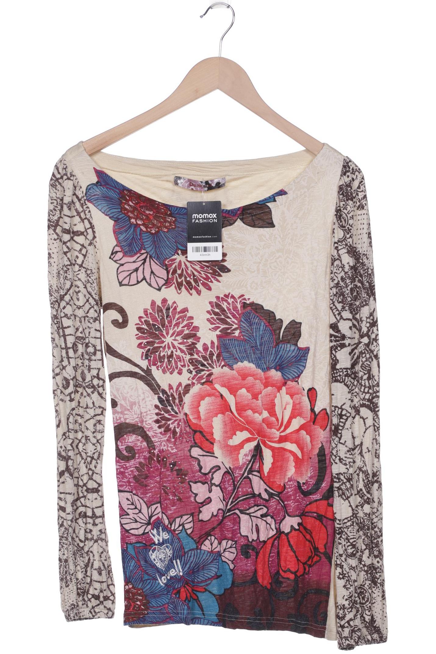 

Desigual Damen Langarmshirt, beige
