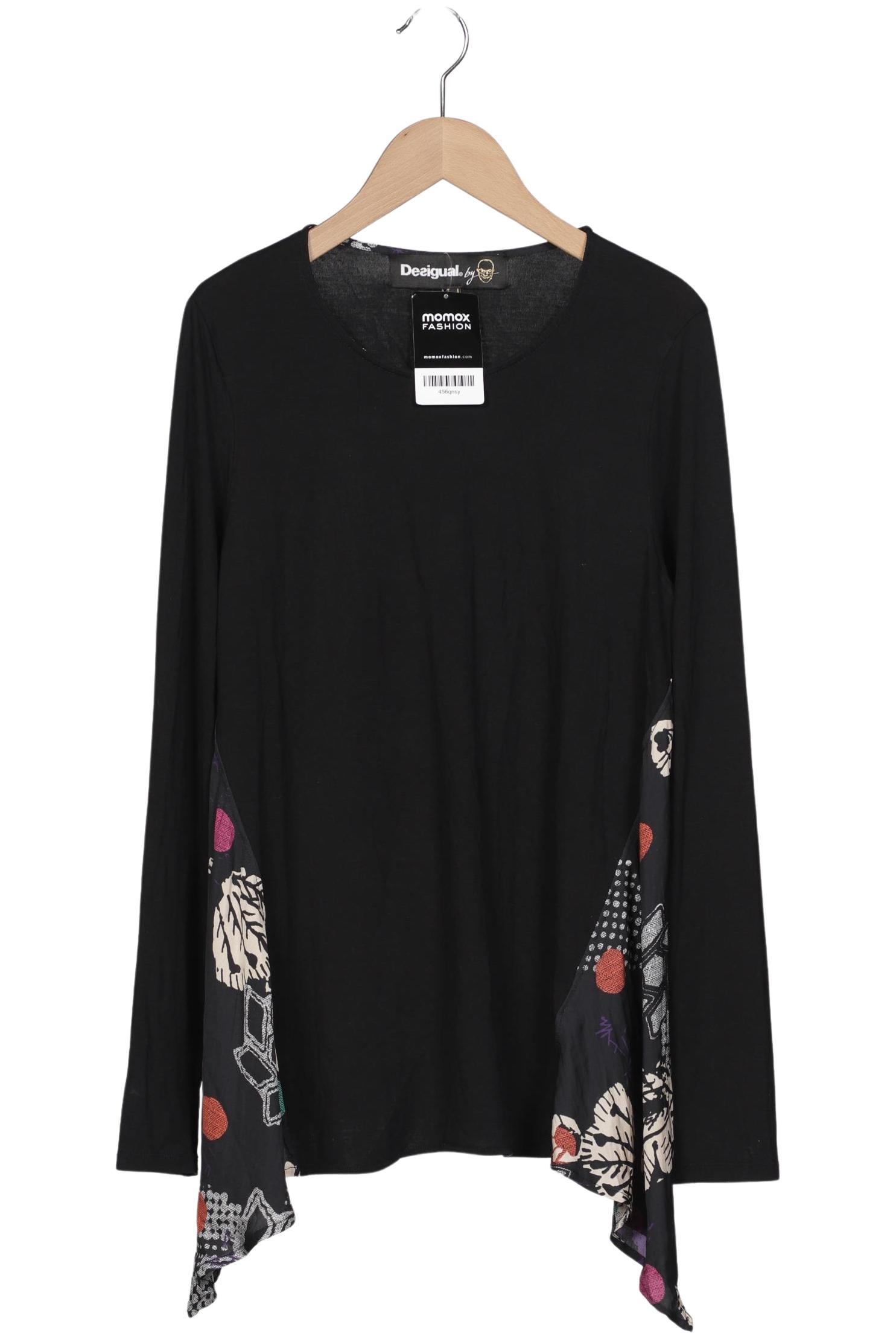 

Desigual Damen Langarmshirt, schwarz, Gr. 38