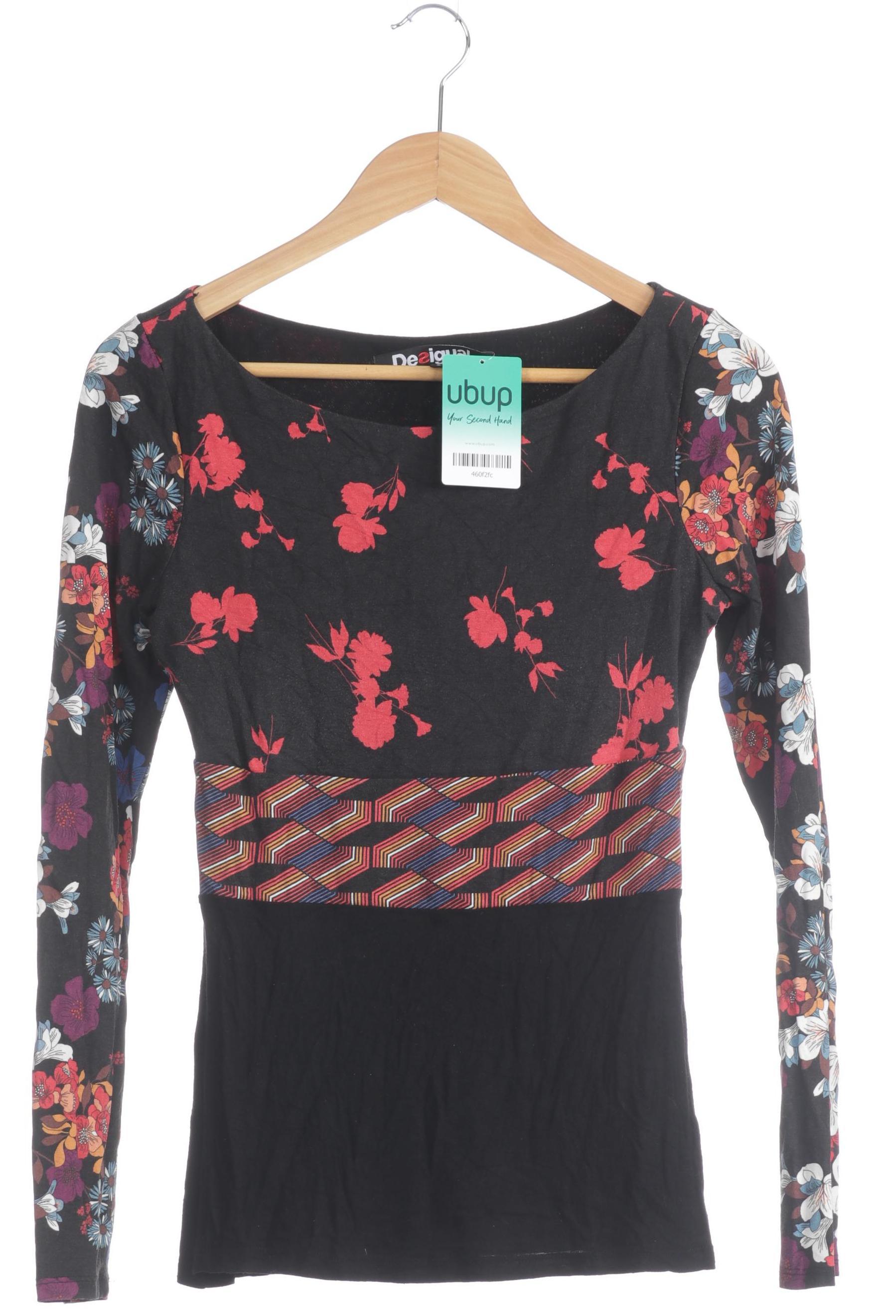 

Desigual Damen Langarmshirt, schwarz, Gr.