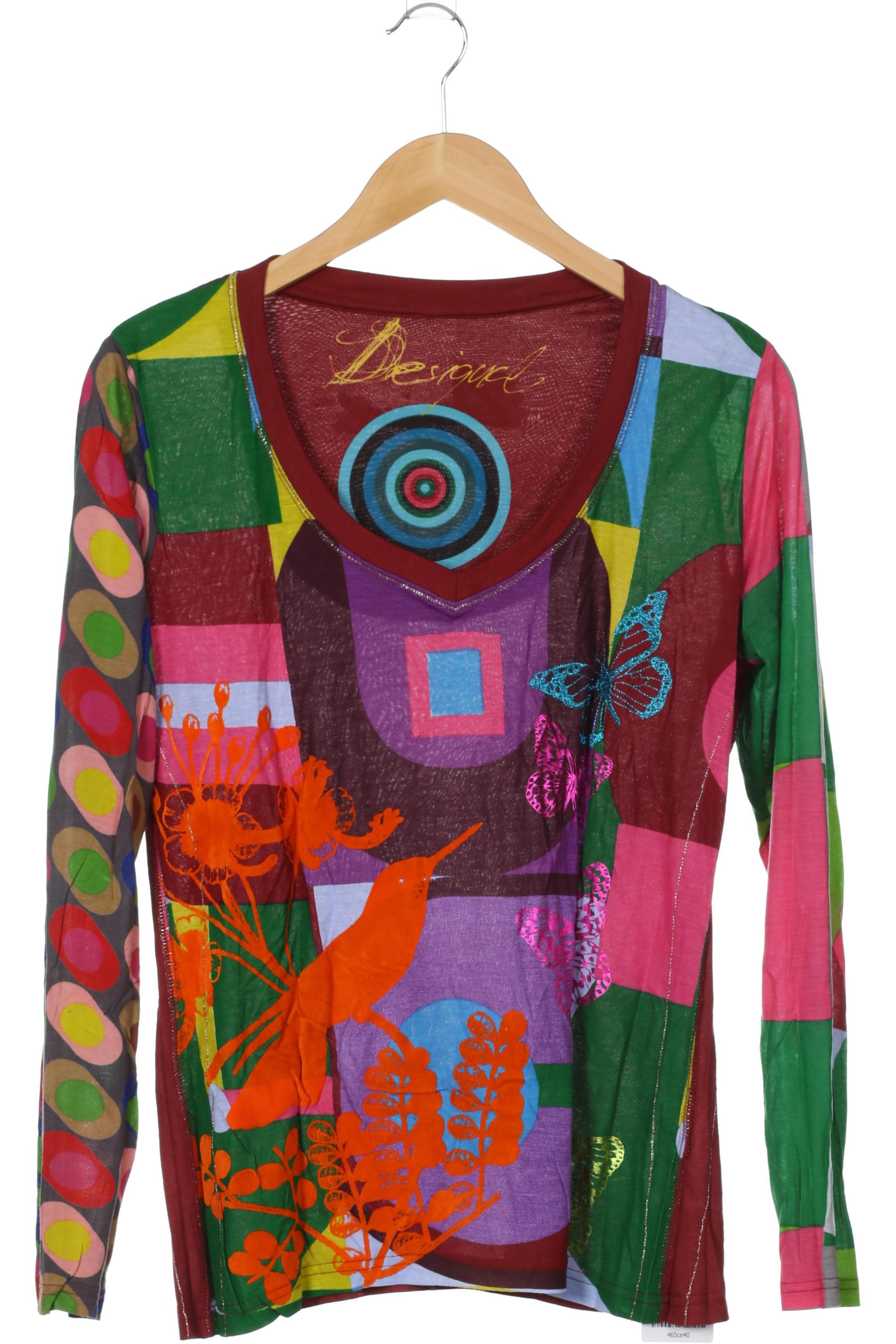 

Desigual Damen Langarmshirt, mehrfarbig, Gr.