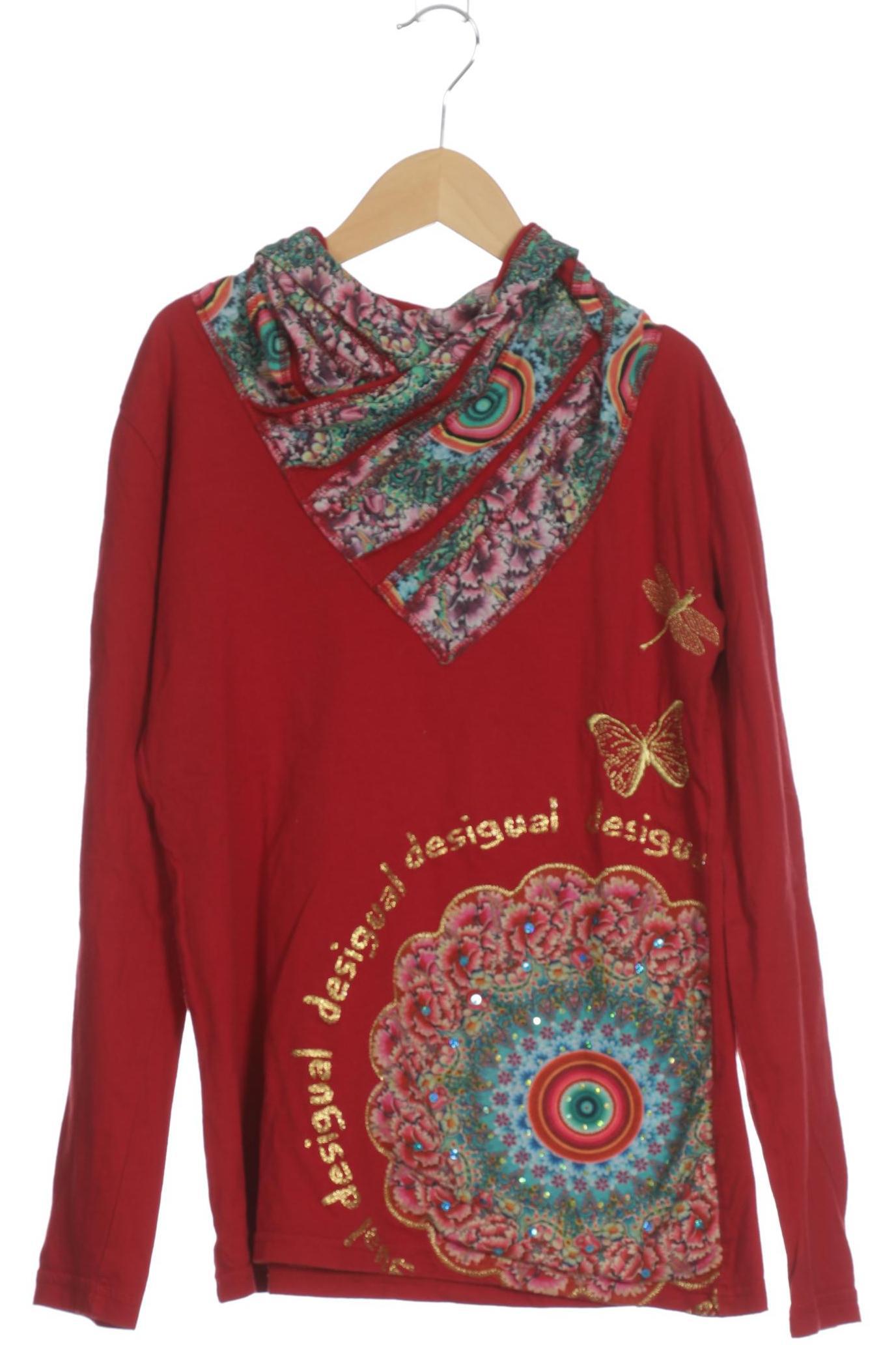 

Desigual Damen Langarmshirt, rot, Gr.