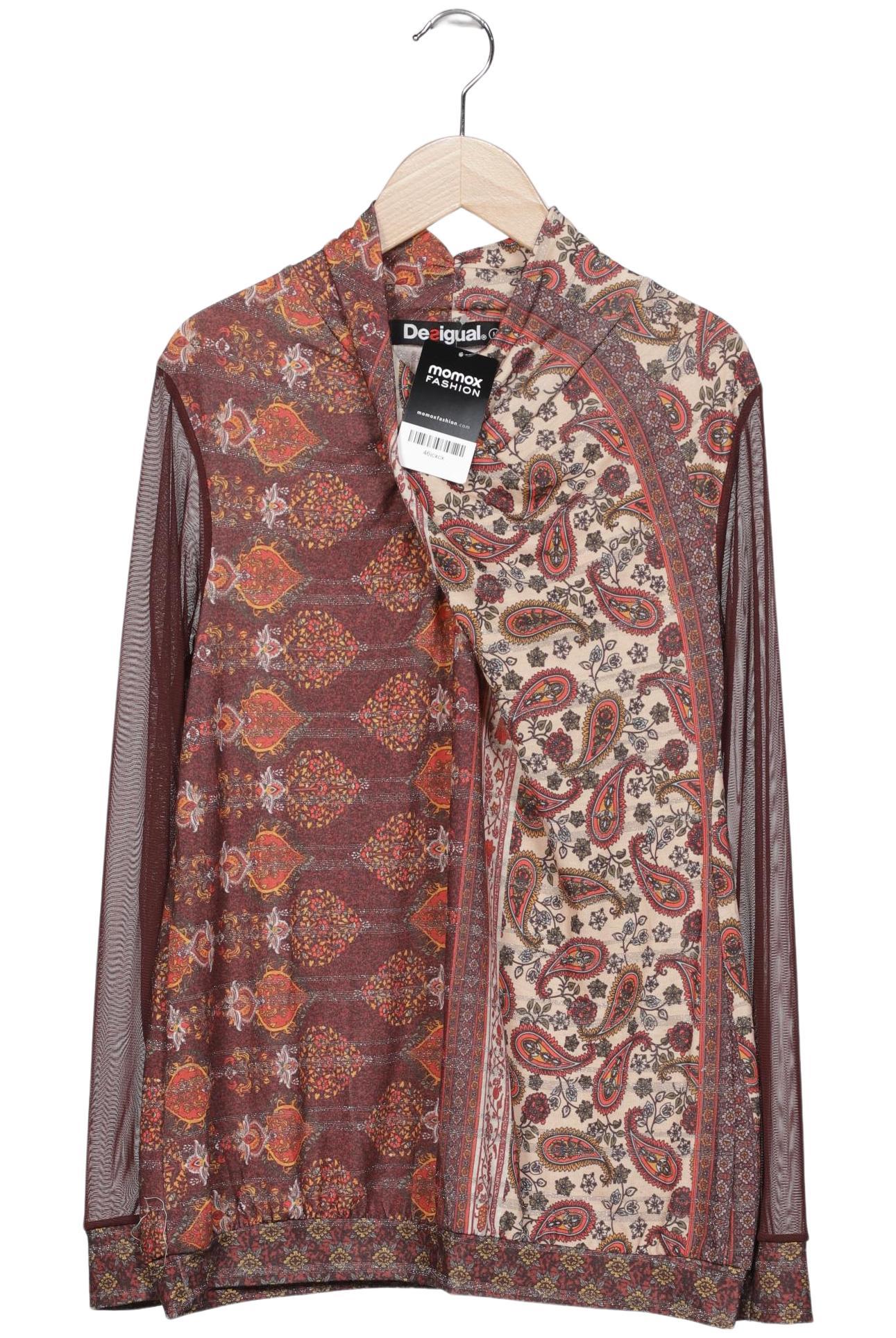 

Desigual Damen Langarmshirt, mehrfarbig, Gr. 38