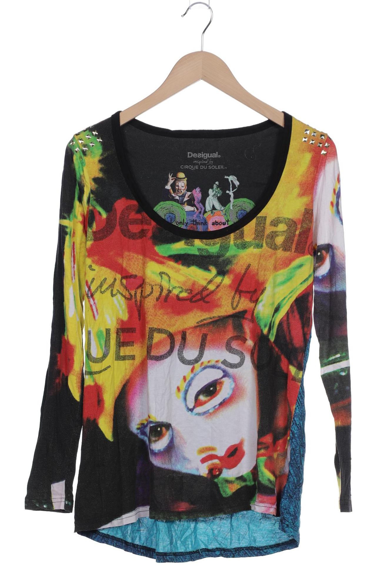 

Desigual Damen Langarmshirt, mehrfarbig, Gr. 44