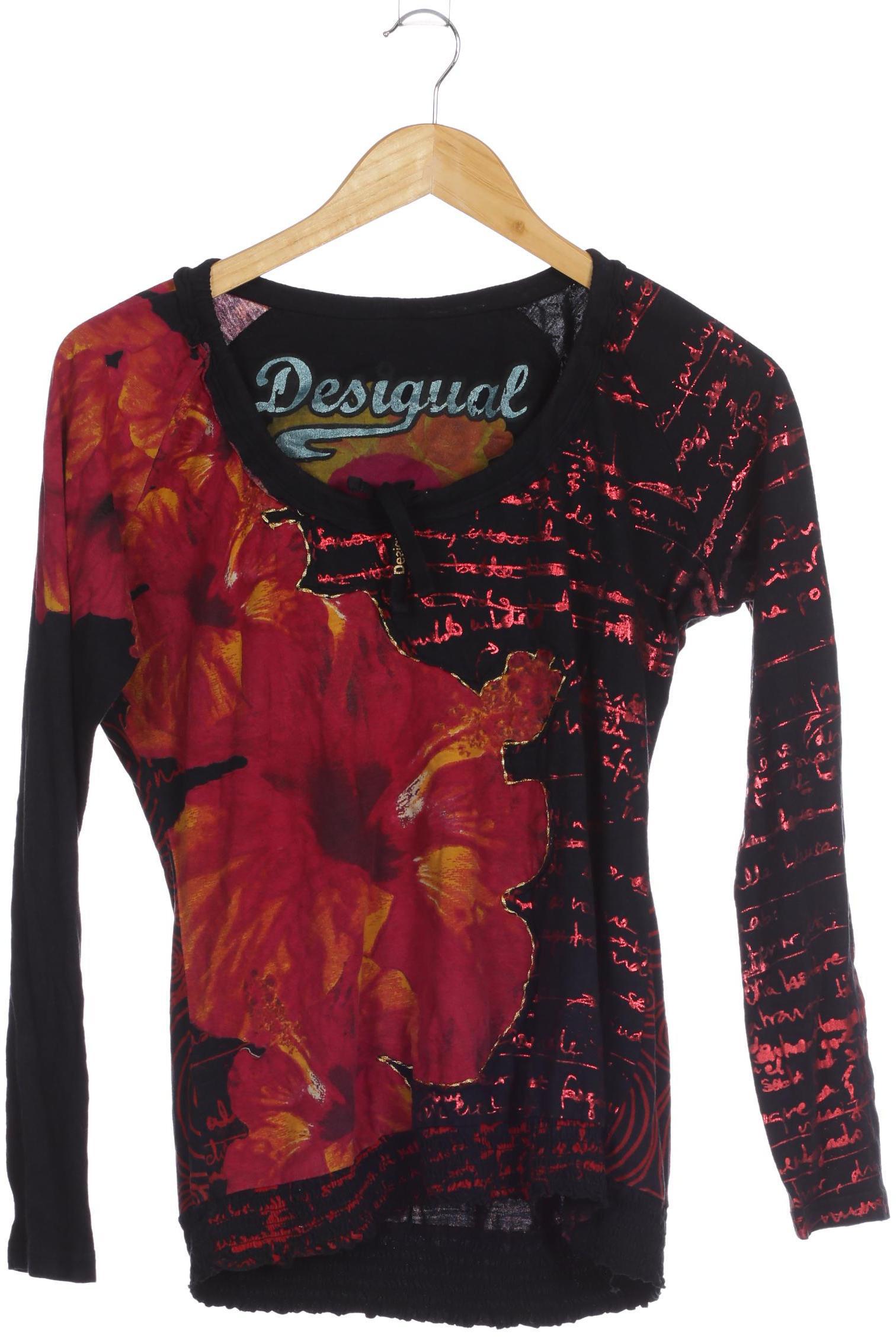 

Desigual Damen Langarmshirt, rot, Gr.