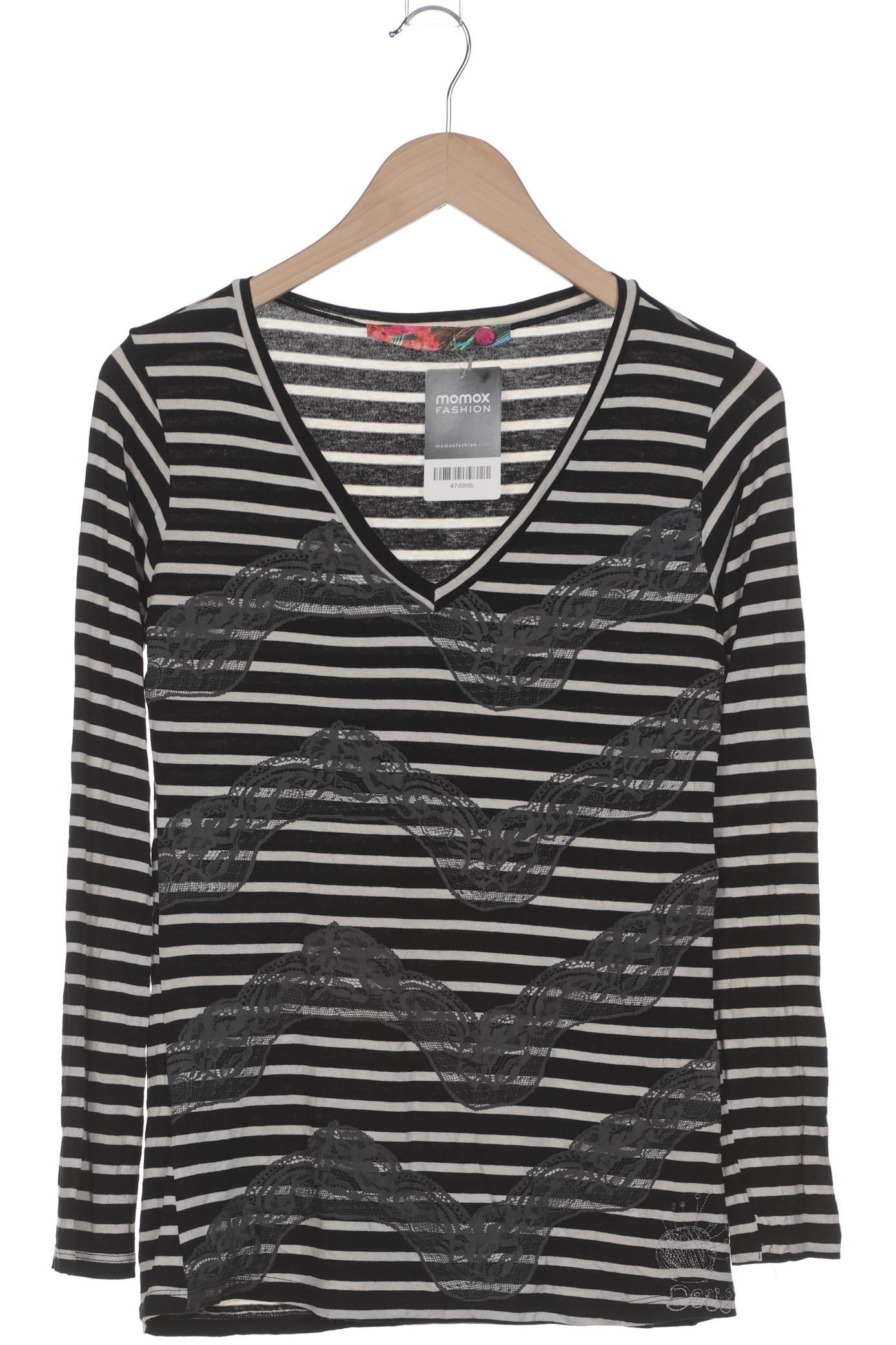 

Desigual Damen Langarmshirt, schwarz, Gr. 38