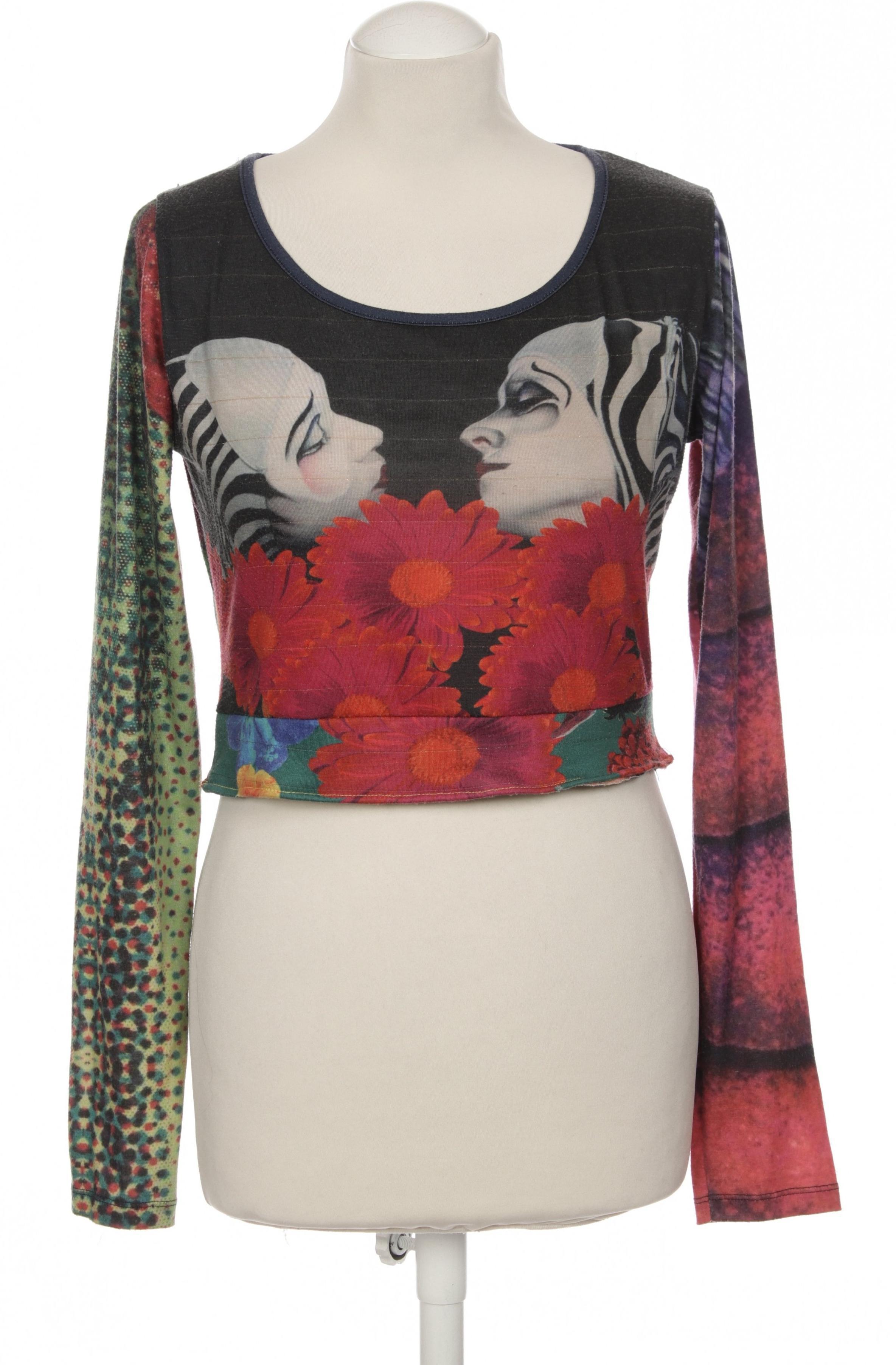 

Desigual Damen Langarmshirt, schwarz, Gr.