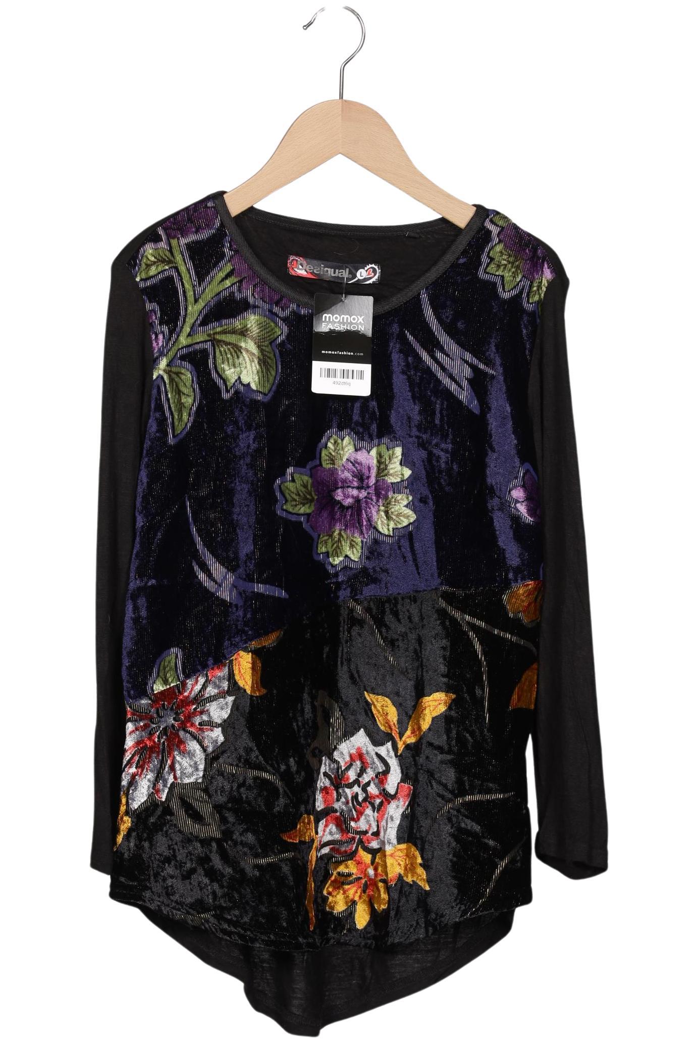 

Desigual Damen Langarmshirt, schwarz, Gr. 42